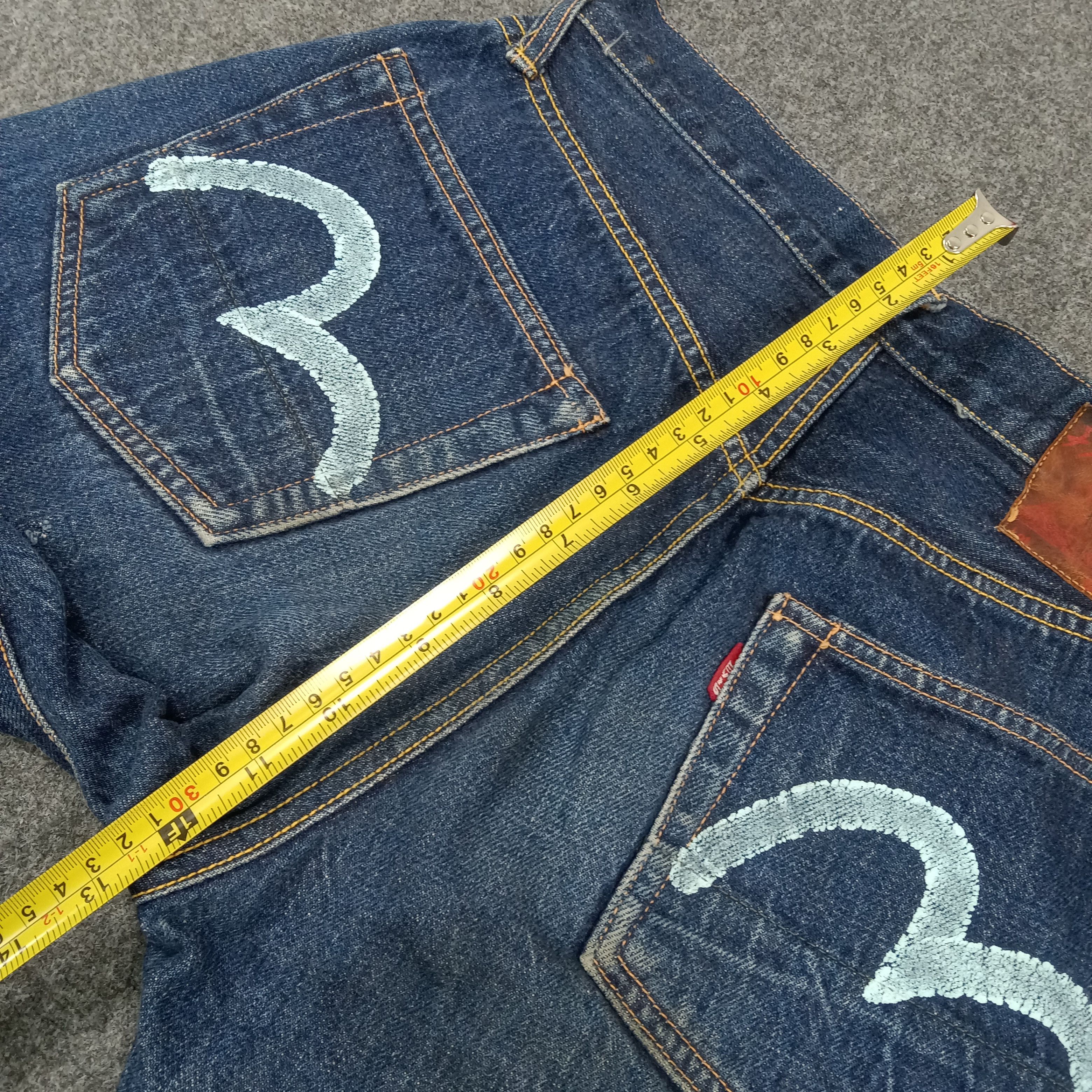 Evisu Evisu Jeans Selvedge Custom Daicock Denim C280N24 Size 25" / US 0 / IT 36 - 11 Thumbnail