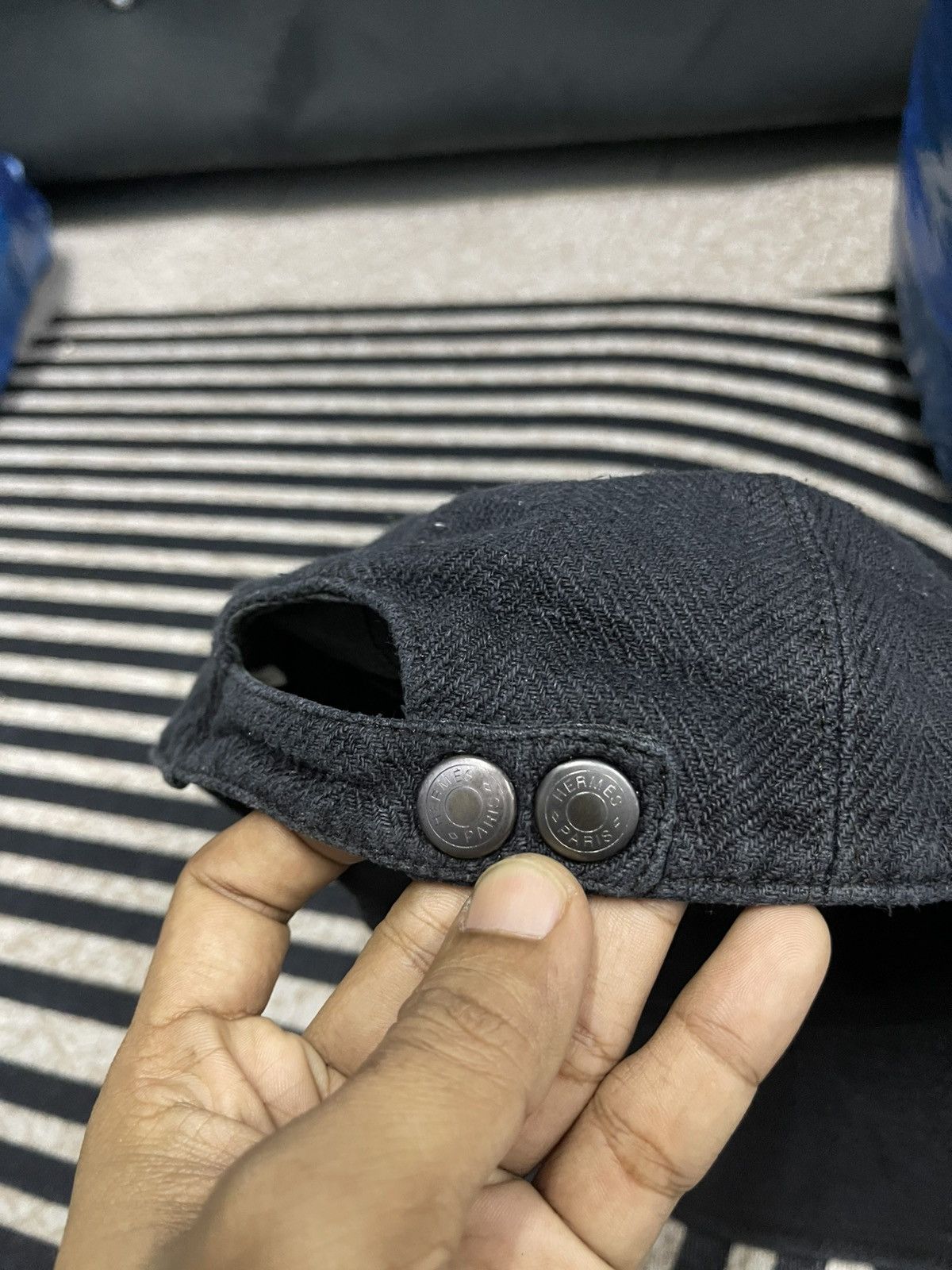 Hermes VINTAGE HERMES CHAPEAUX MOTSCH CAP 7 PANEL CAP Size ONE SIZE - 7 Thumbnail
