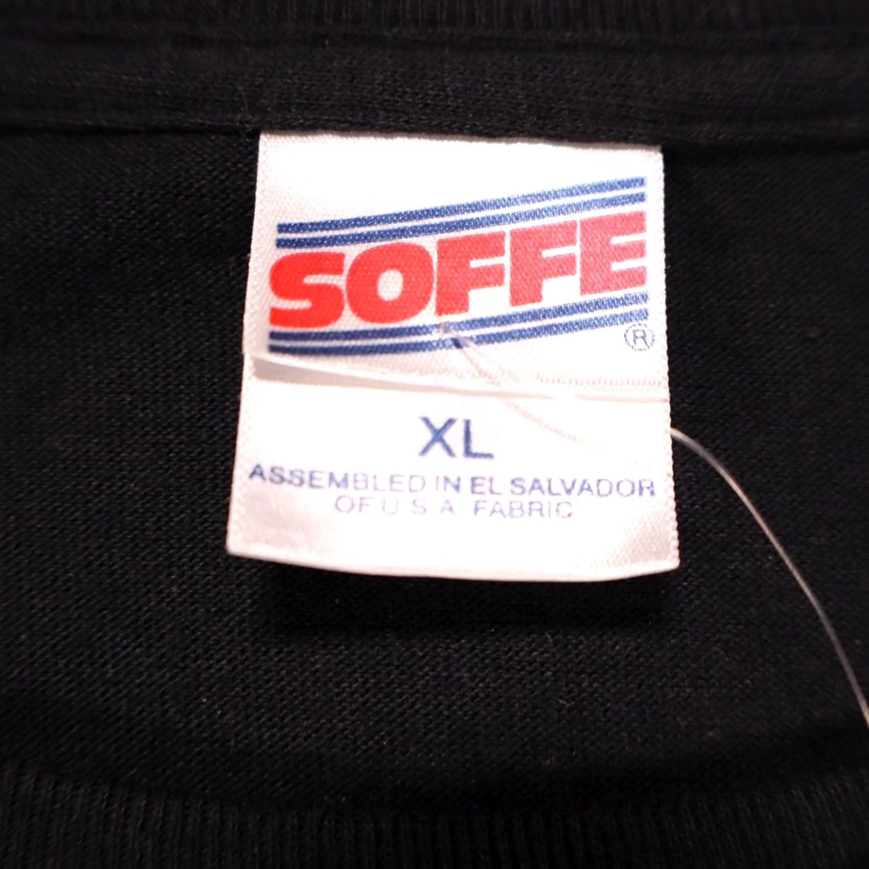 Soffe VINTAGE Air Force "Cross Into The Blue" Black Shirt XL Mens Short Sleeve Soffe Logo Reflective 2005 Decal Defect Size US XL / EU 56 / 4 - 4 Thumbnail