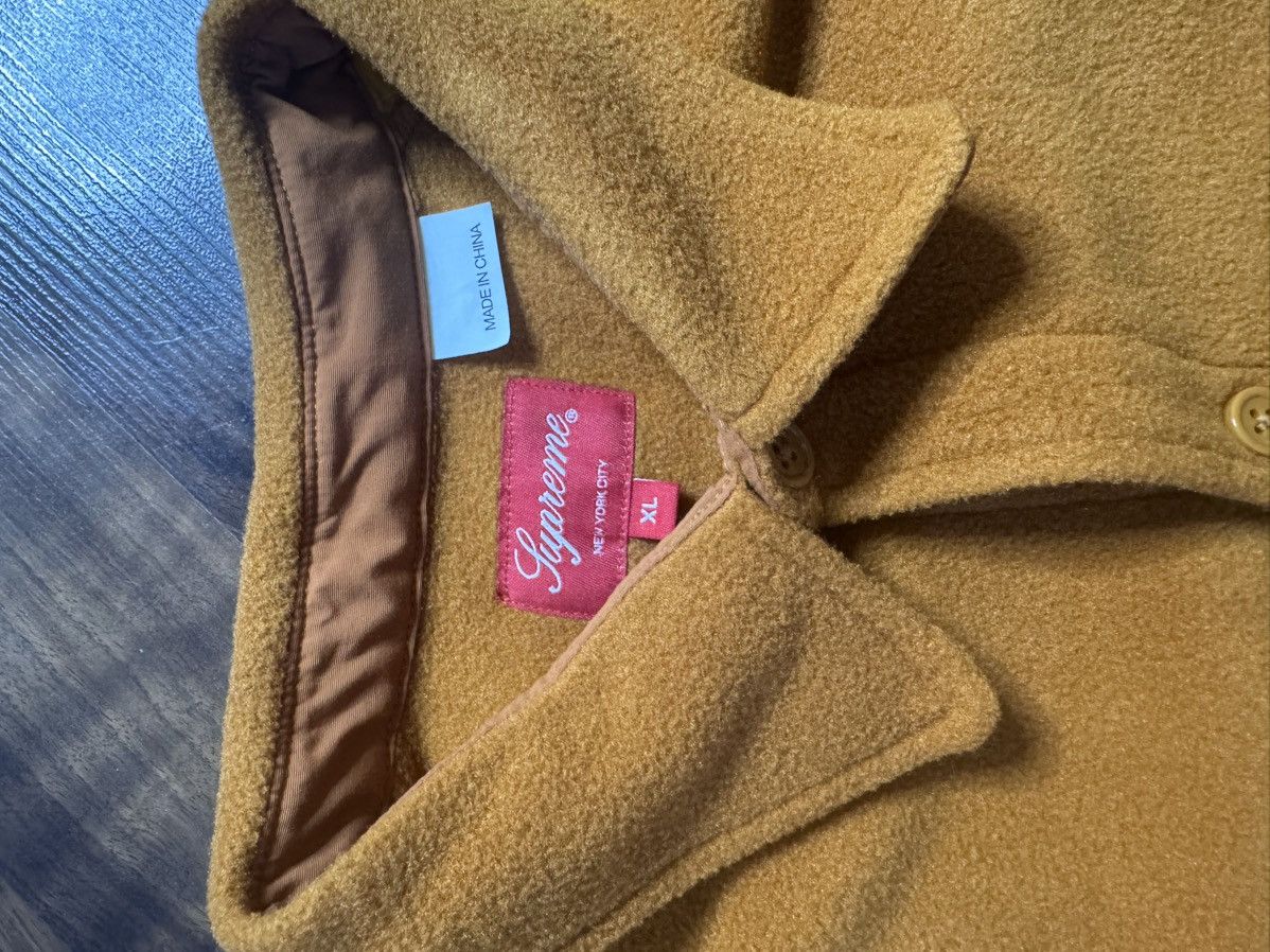 Supreme Supreme Polartec Shirt 'Rust' Size US XL / EU 56 / 4 - 4 Thumbnail