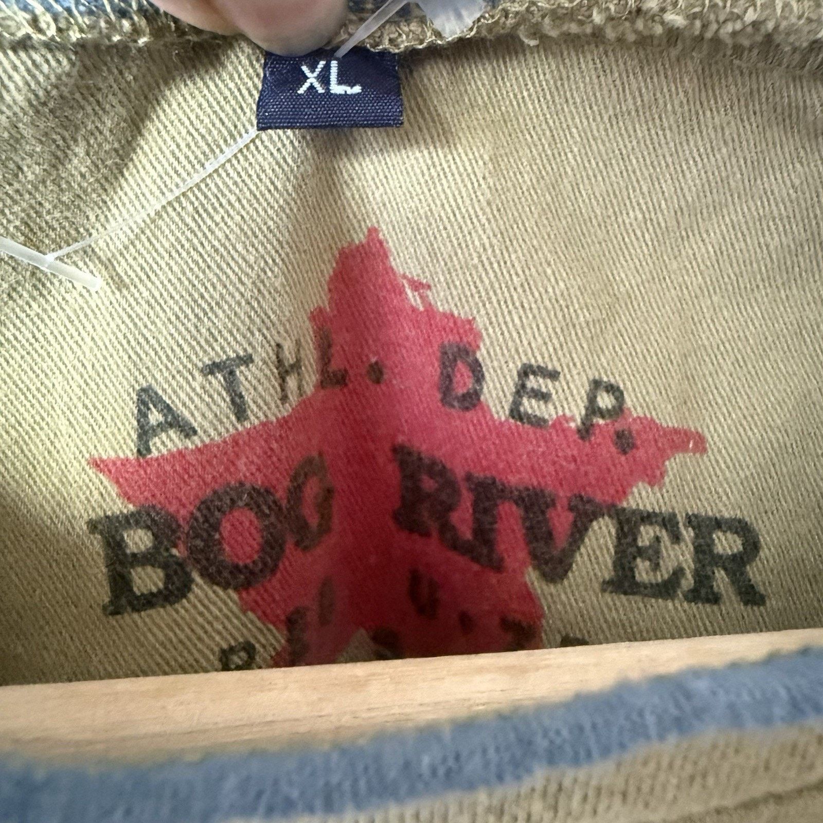 Other Bog River T Shirt Cotton Green Embroidered Stitching Gorp Size US XL / EU 56 / 4 - 3 Thumbnail