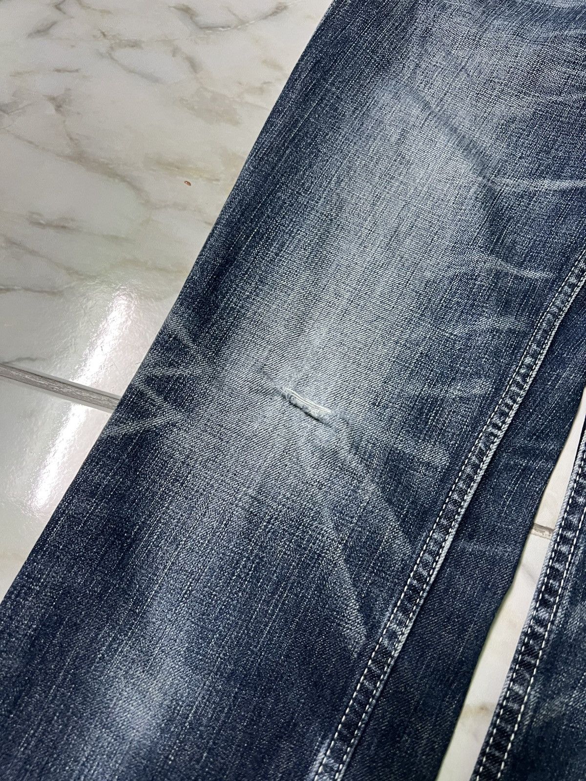 Levi's Vintage Levis 511 Distressed Washed Jean Size US 30 / EU 46 - 5 Thumbnail