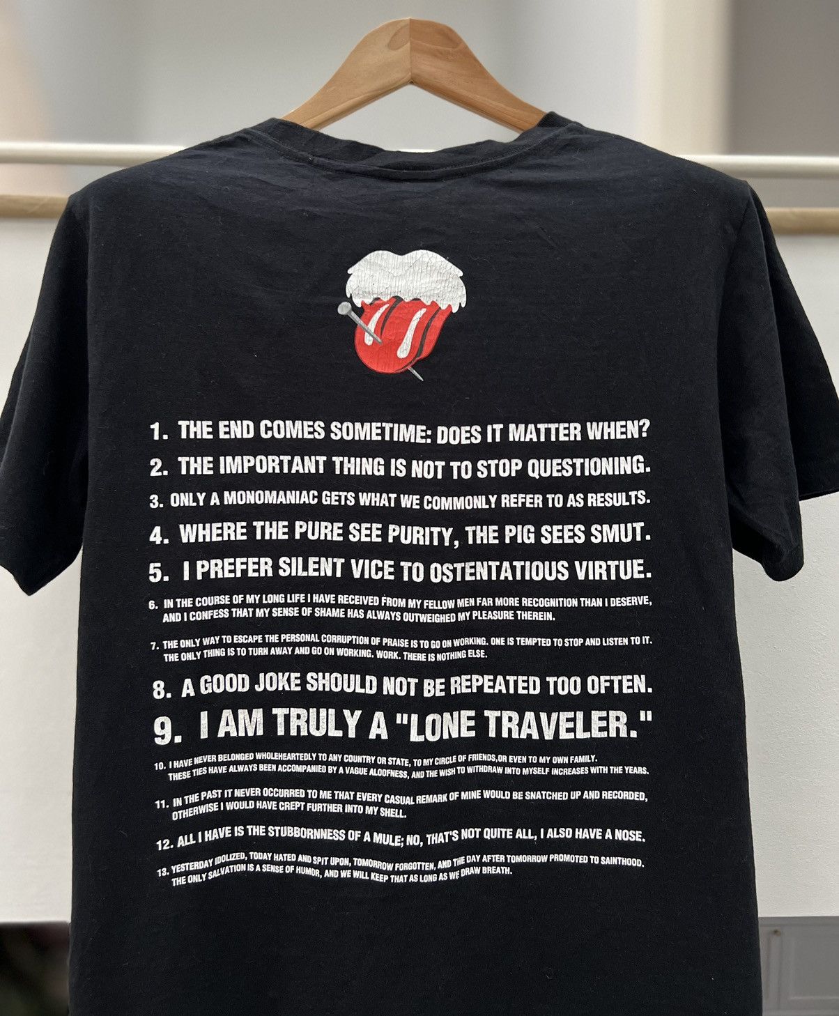 Number (N)ine NUMBER (N)INE X ROLLING STONES LIPS JAPANESE BRAND SHIRT Size US M / EU 48-50 / 2 - 4 Thumbnail