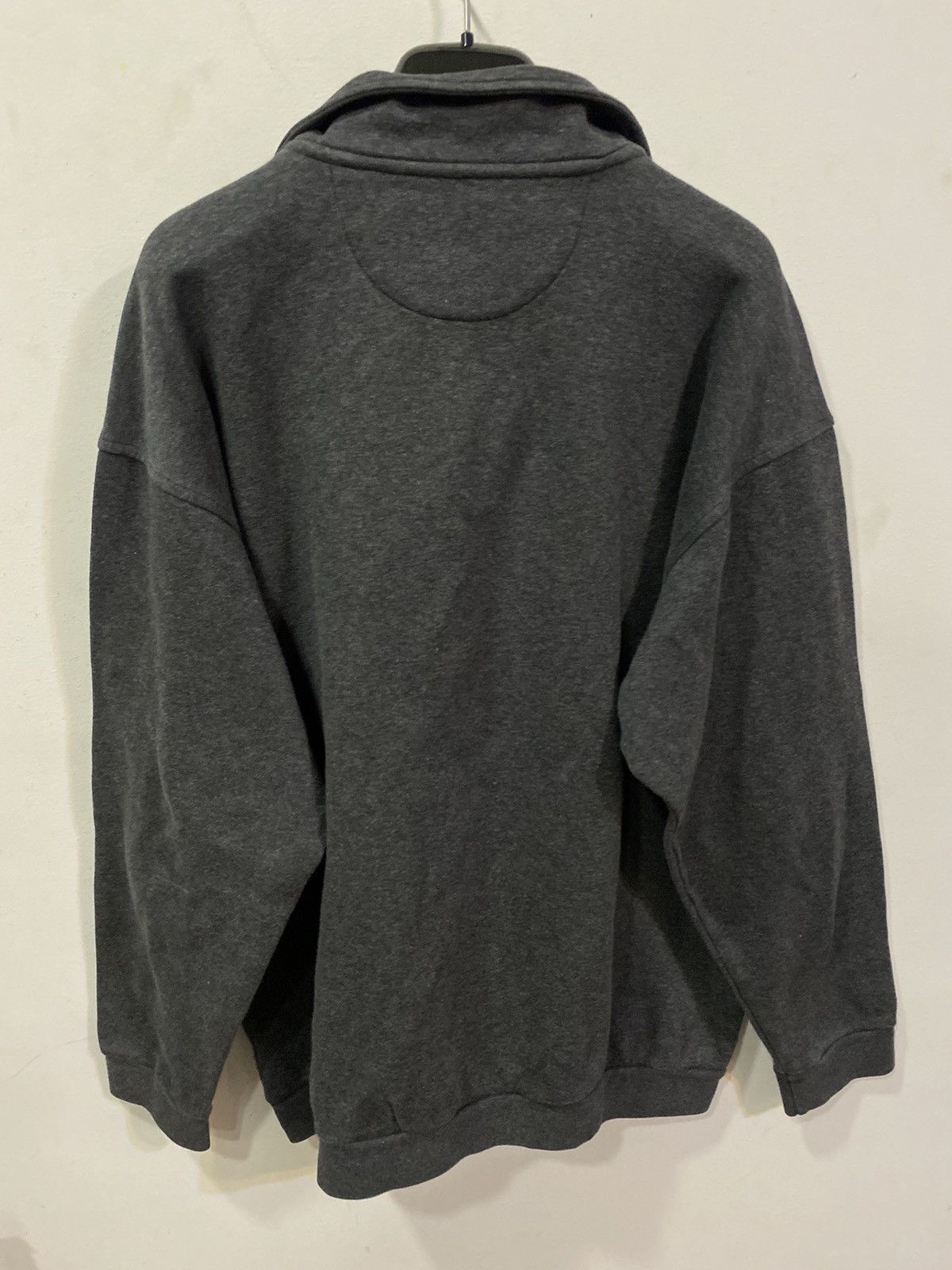 Yves Saint Laurent 90’s YSL Sweatshirt 1/4 Quarter Zip Grey Sweater Vintage Size US XXL / EU 58 / 5 - 13 Thumbnail