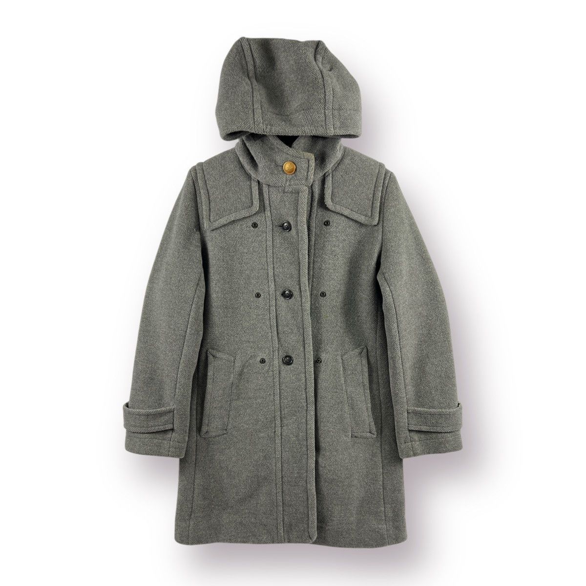 Japanese Brand 🔥 Blanc Basque Wool Long Coat Size S / US 4 / IT 40 - 1 Thumbnail