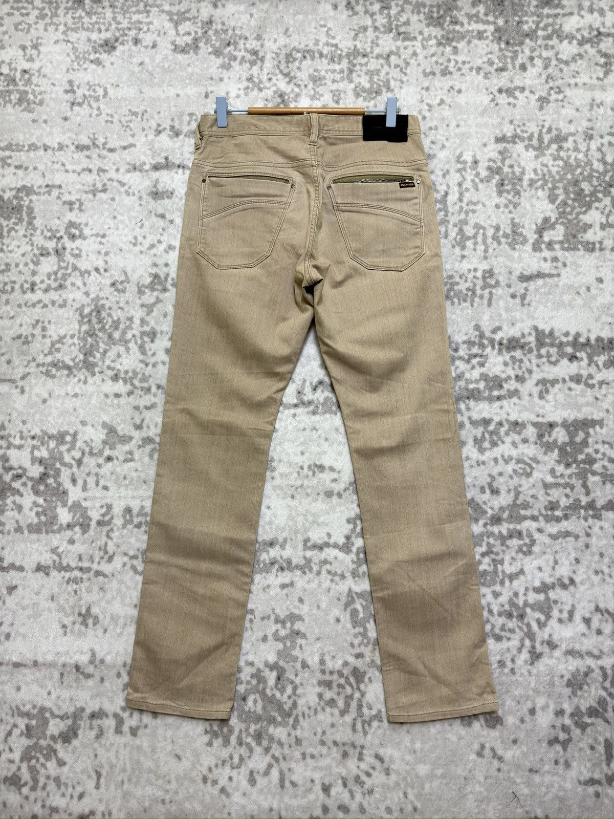 Japanese Brand Vintage BACK NUMBER Zipper Bush Pants Size US 30 / EU 46 - 2 Thumbnail