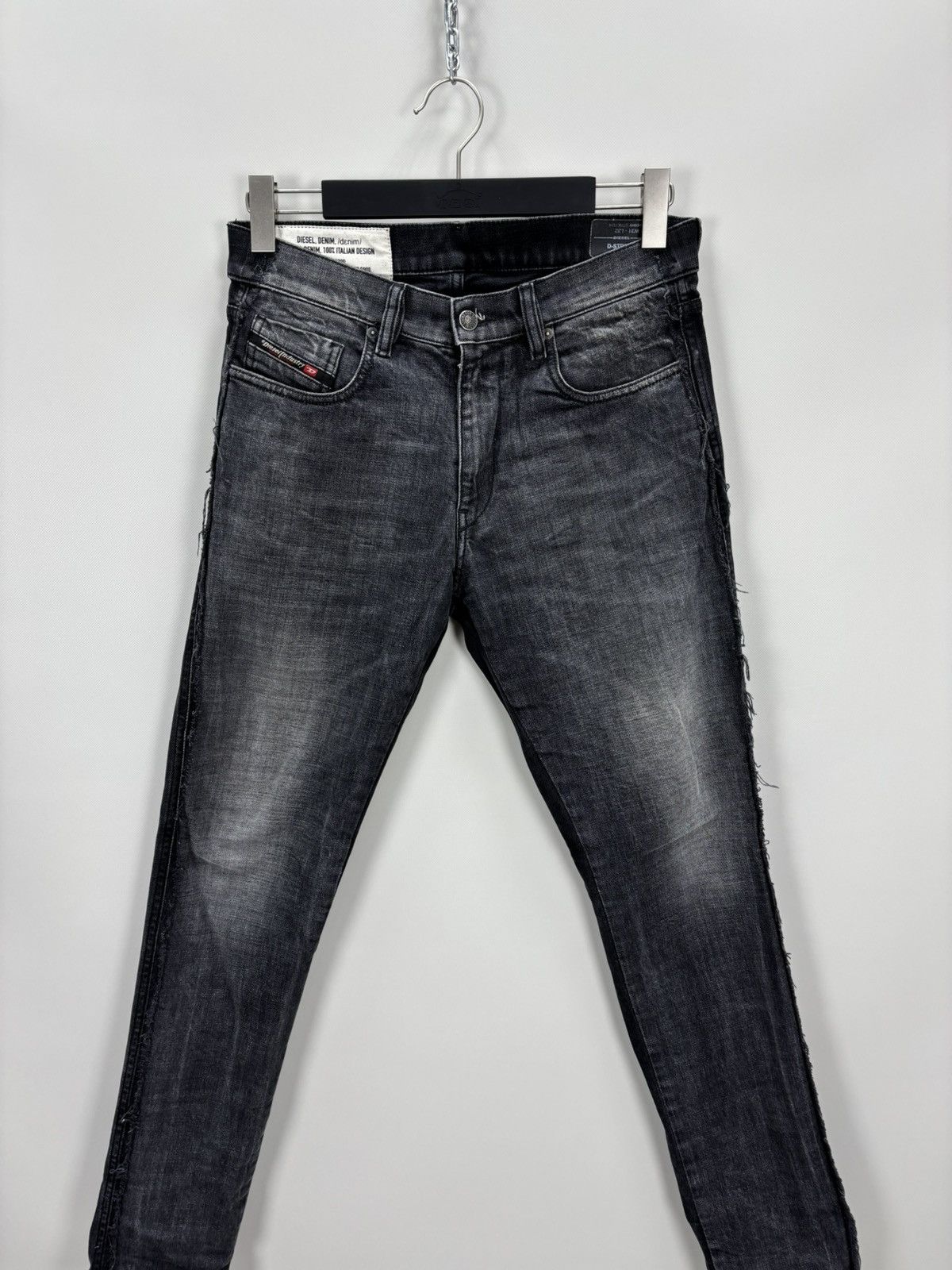Diesel Mens jeans Diesel Size 31 Color Gray/Black Size US 31 - 2 Thumbnail