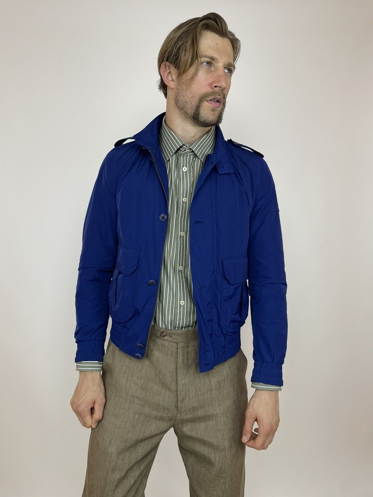 Joop! JOOP NYLON BOMBER JACKET Mens size 48 Size US M / EU 48-50 / 2 - 11 Thumbnail