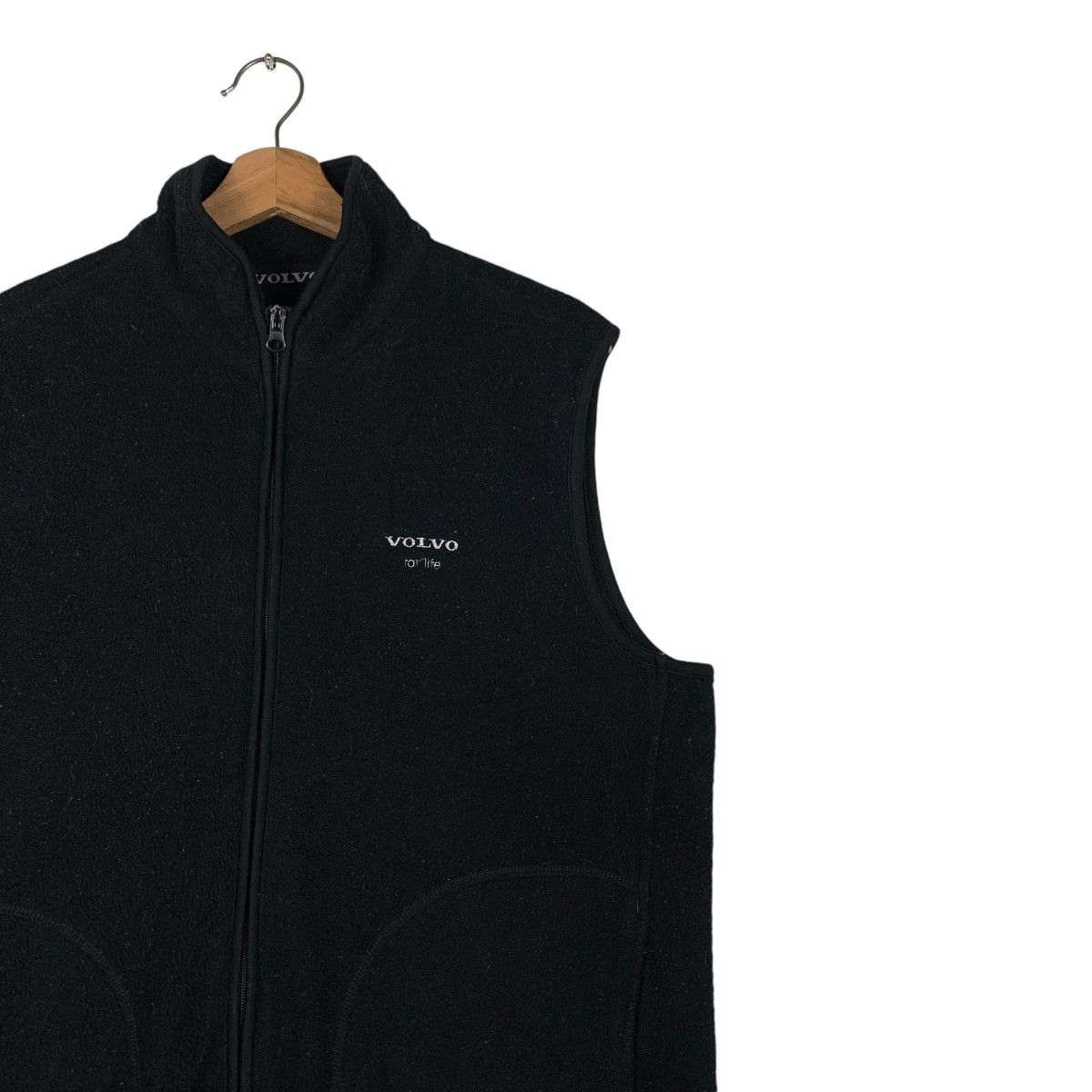 Vintage VOLVO Embroidery Small Logo Fleece Vest #1392-C63 Size US M / EU 48-50 / 2 - 5 Thumbnail