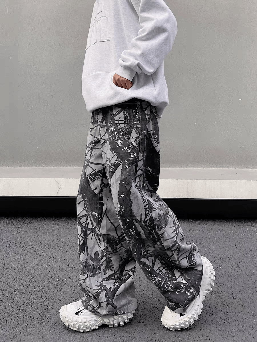 Japanese Brand × Vintage Camouflage High Street Vintage Casual Pants Size US 34 / EU 50 - 4 Thumbnail