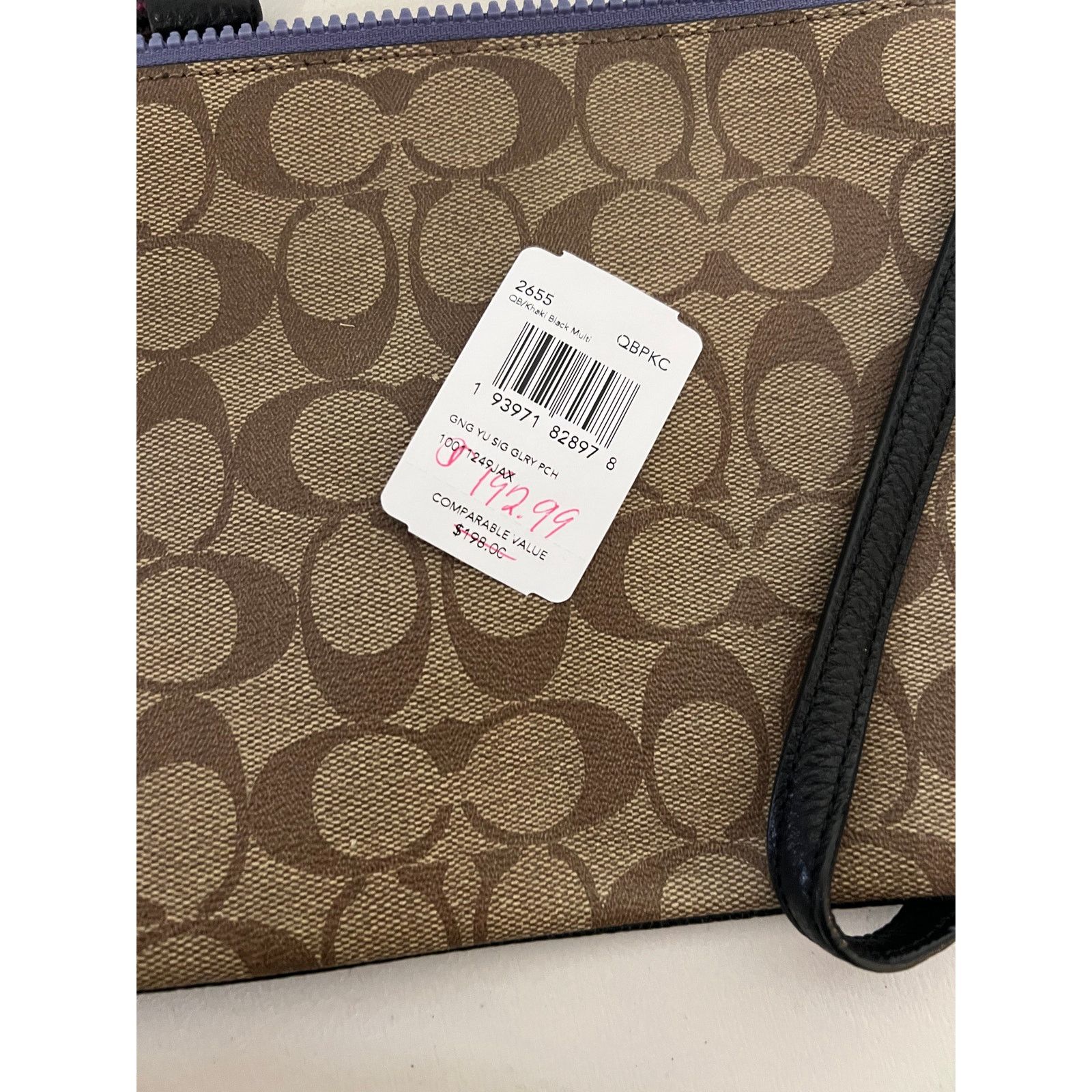 Coach Coach 2655 Gallery Pouch in Signature Canvas With Rexy By Size ONE SIZE - 7 Thumbnail
