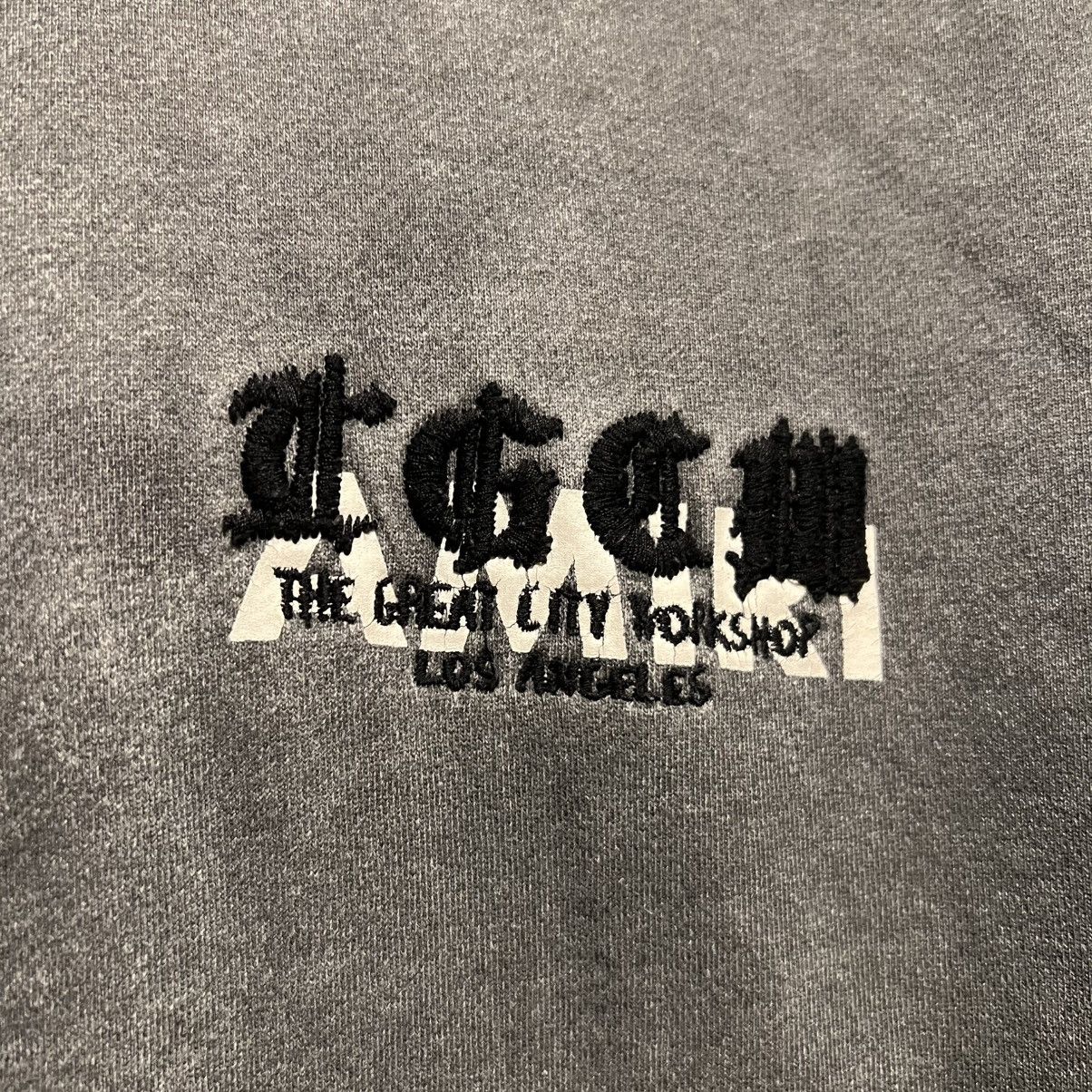 Amiri Amiri Hoodie Grey TGCW flames Size US L / EU 52-54 / 3 - 6 Thumbnail