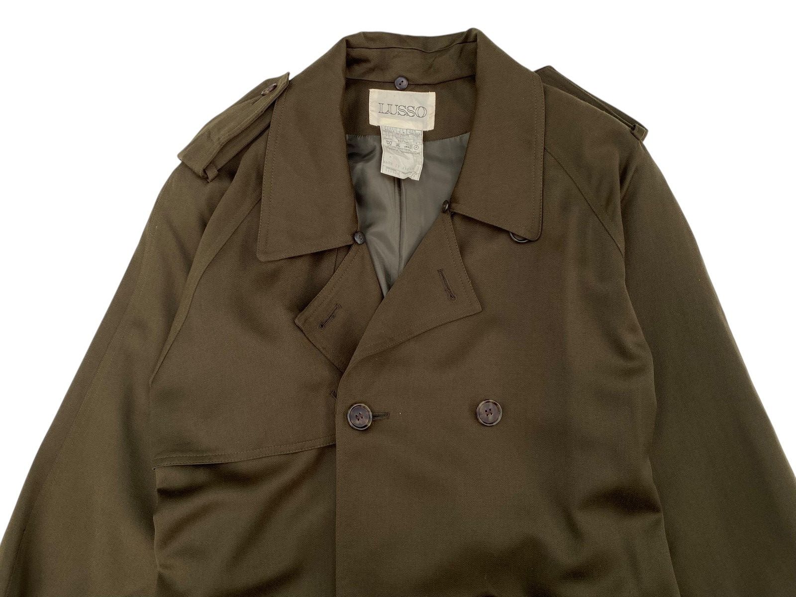 Japanese Brand × Vintage Lusso Dark Green Jacket Size M / US 6-8 / IT 42-44 - 3 Thumbnail