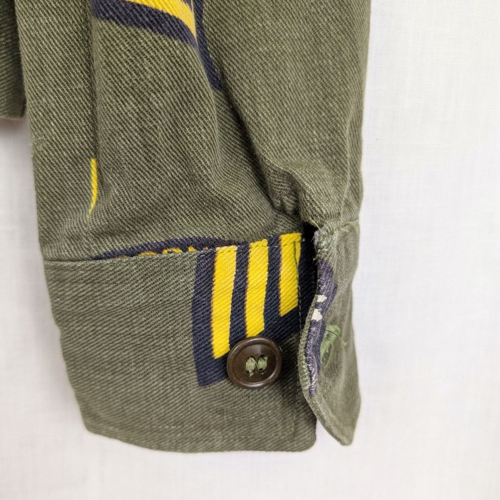 Vintage Vintage handmade Army Airborne ZIp Up Canvas jacket Size XS / US 0-2 / IT 36-38 - 11 Thumbnail