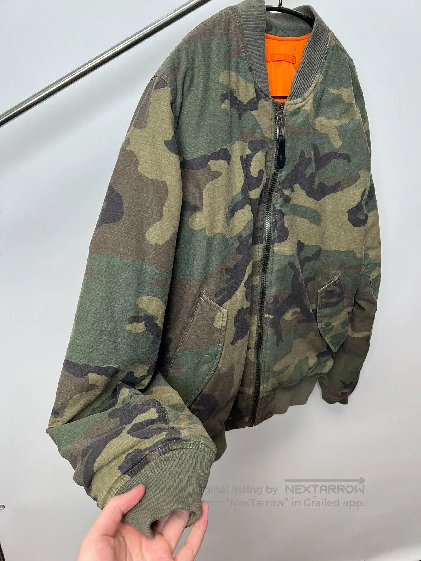 Raf Simons Raf Simons Vintage Bomber Jacket MA-1. Size US L / EU 52-54 / 3 - 4 Thumbnail