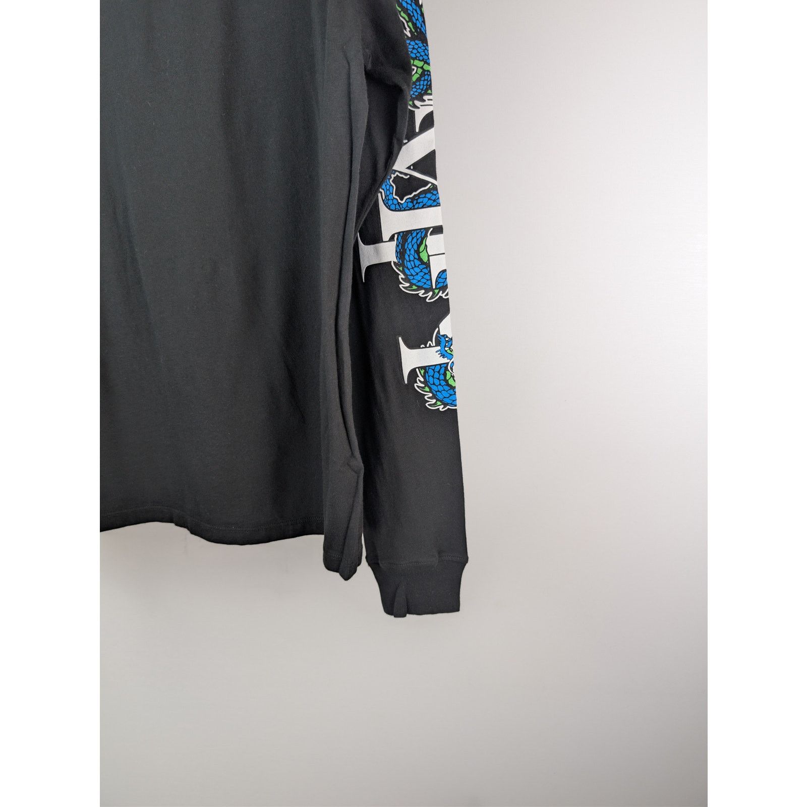 Amiri o1rshd1 Q:2 / CNY Dragon Long Sleeve Tee T-Shirt in Black Size US M / EU 48-50 / 2 - 13 Thumbnail