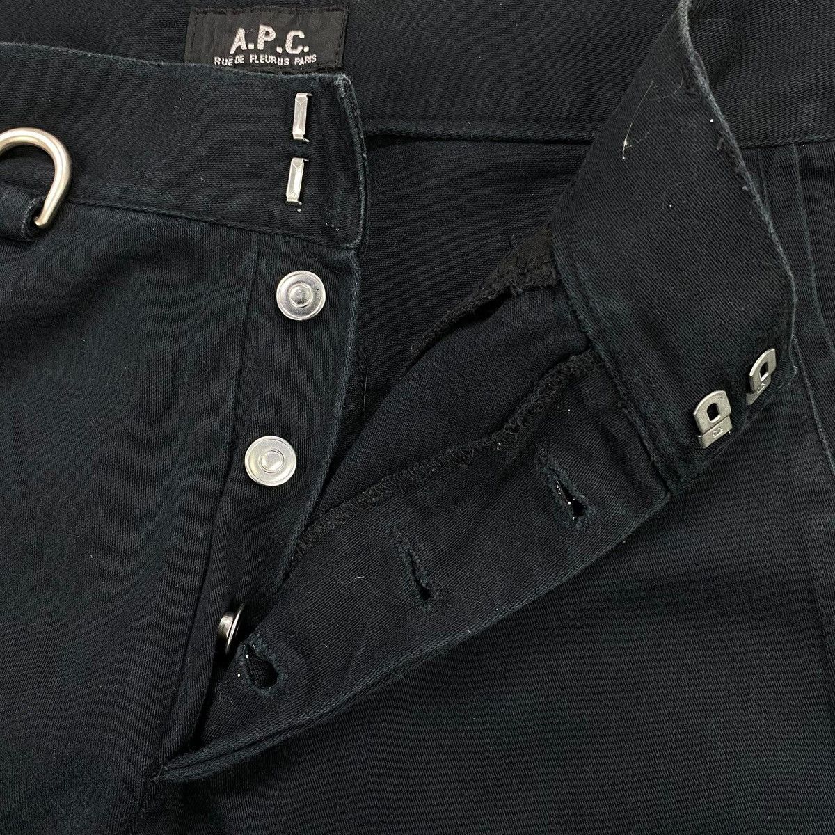 A.P.C. Straight Button Fly Pants Size US 32 / EU 48 - 4 Thumbnail