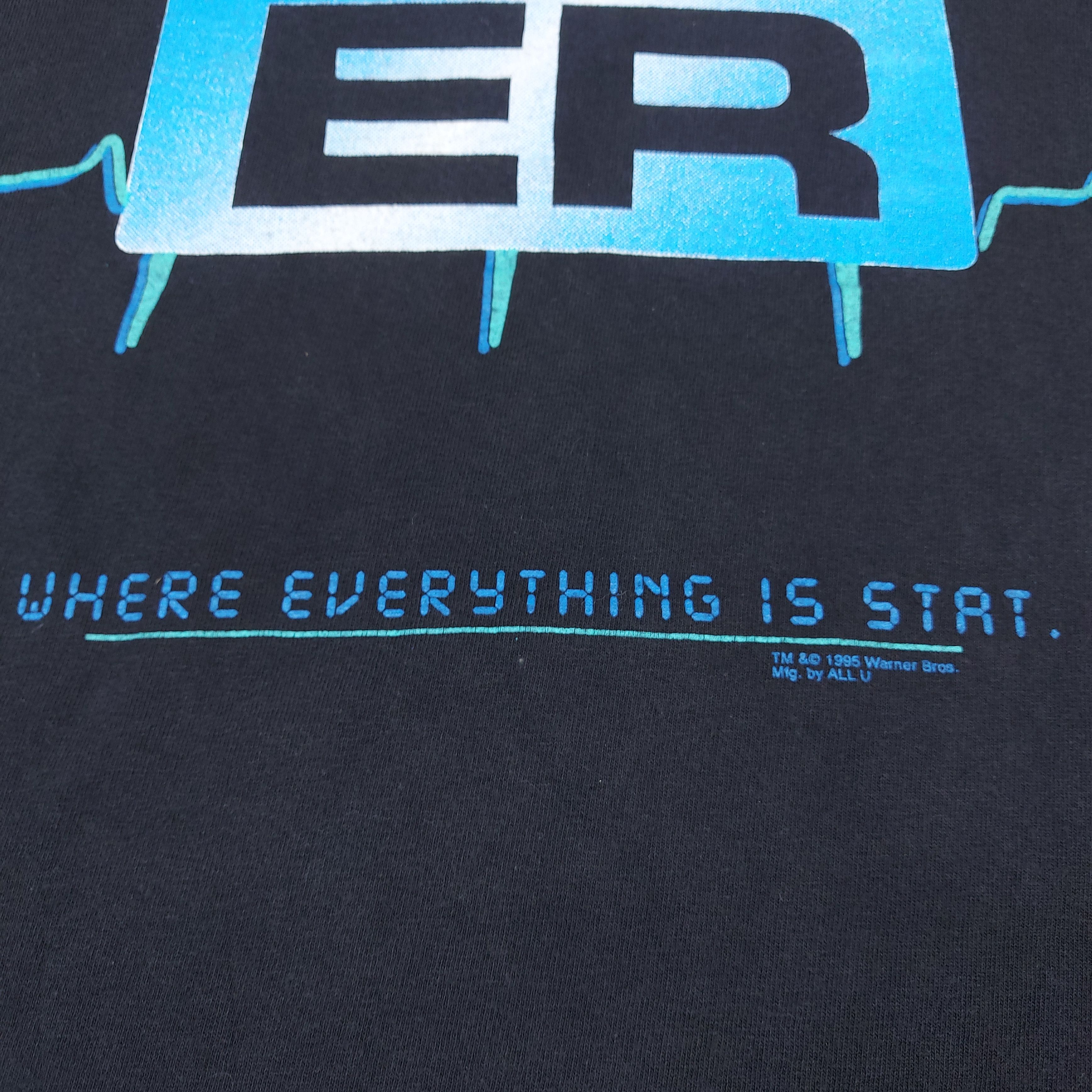 Other Vintage 90s 1995 ER TV series Hospital Medical Drama NBC TEE Size US XL / EU 56 / 4 - 5 Thumbnail