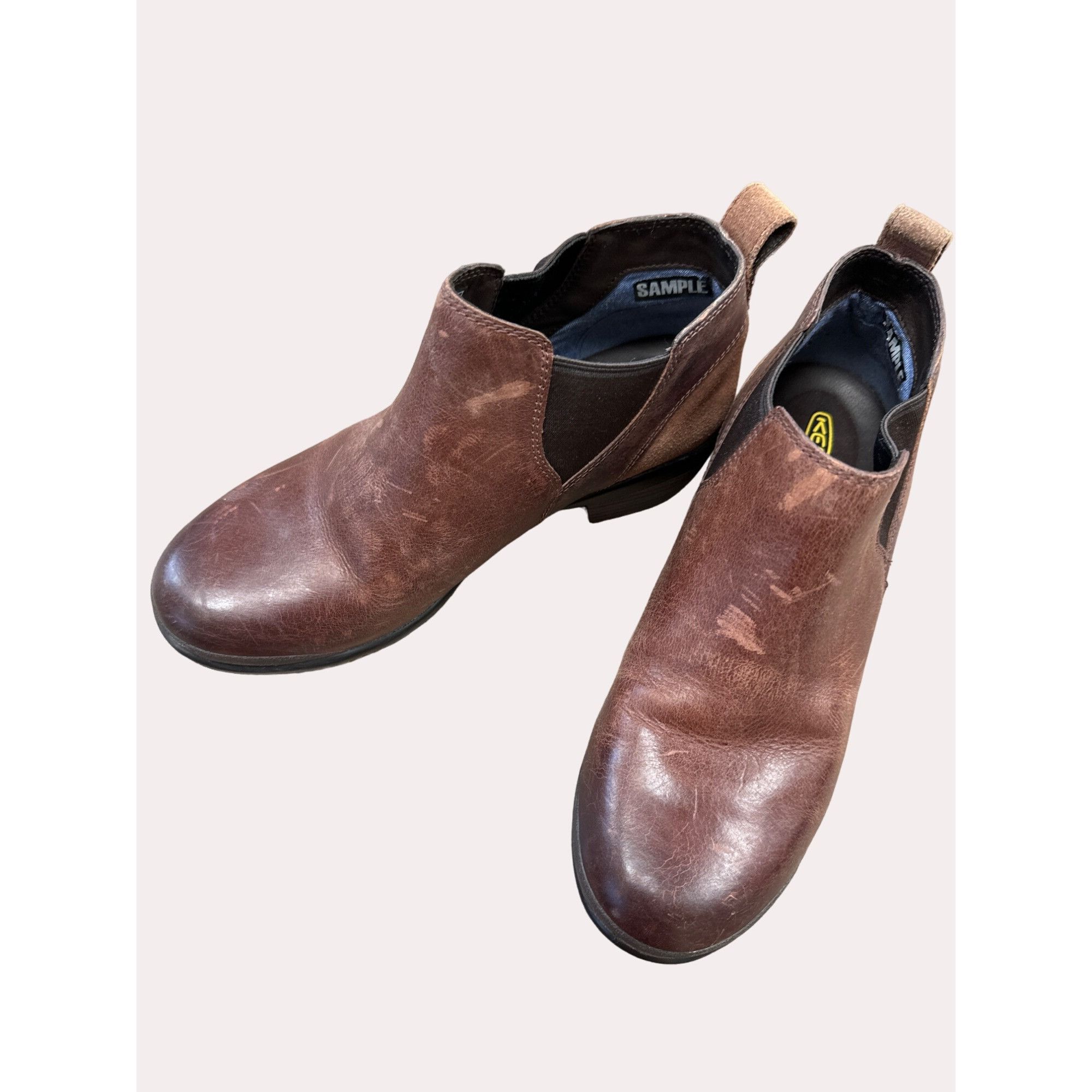 KEEN Keen women’s brown leather ankle boots shoes size 7 SKU 6174 Size US 7 / IT 37 - 9 Thumbnail
