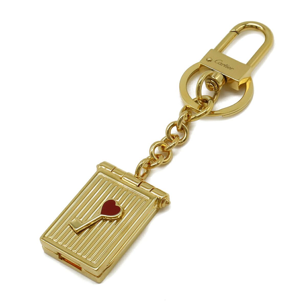 Cartier Cartier Cartier Diabolo de Cartier Photo Frame Keyring Bag Charm Metal Key Chain DUTY FREE for USA Size ONE SIZE - 1 Thumbnail