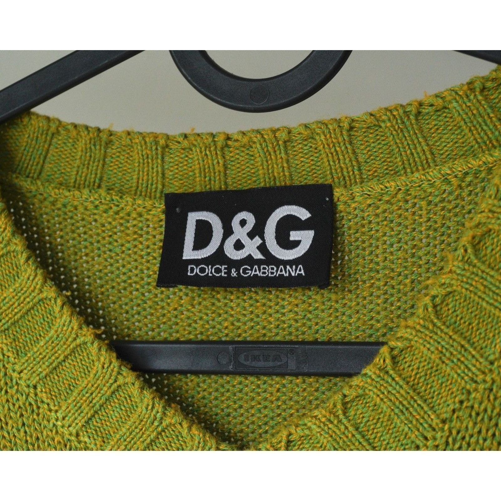 Dolce & Gabbana Vintage dolce and gabbana D&G logo knit wool sweater Size US S / EU 44-46 / 1 - 7 Thumbnail