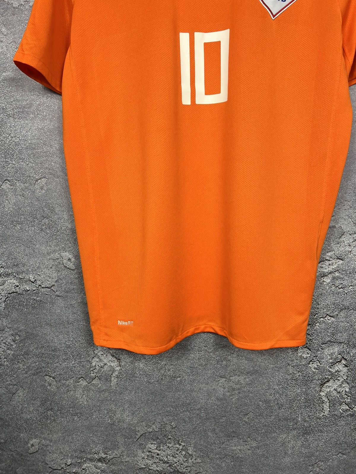 Nike Vintage Nike 2008/10 Nederland #10 Sneijder Holland Jersey Size US M / EU 48-50 / 2 - 4 Thumbnail