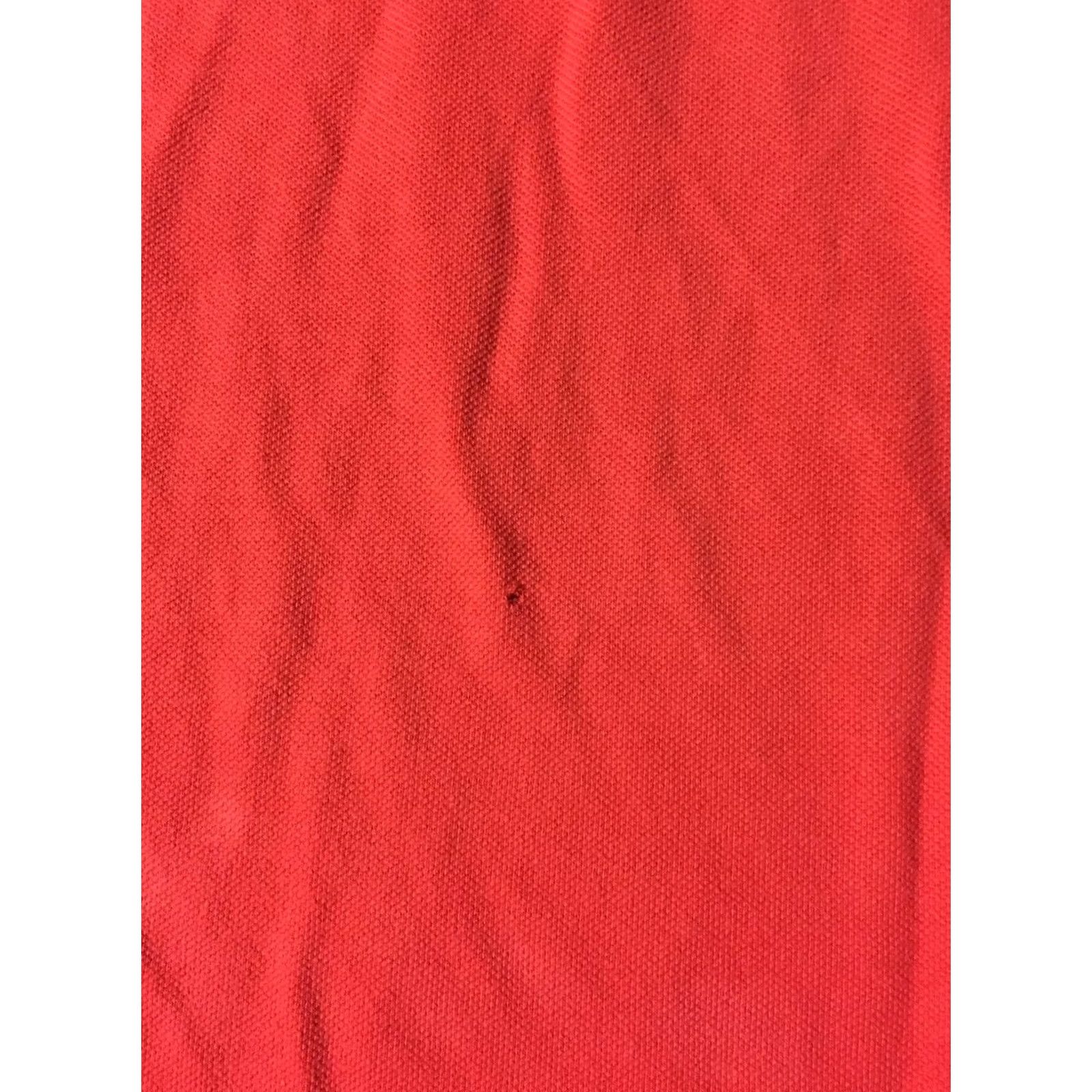 Lacoste VINTAGE Lacoste Polo Shirt Womens Polo Shirt Red 7 XL Nautical 80s 90s USA Alligator Logo Sailing Beach Classic Sports USA Ladies Polo Shirt Red Size M / US 6-8 / IT 42-44 - 4 Thumbnail