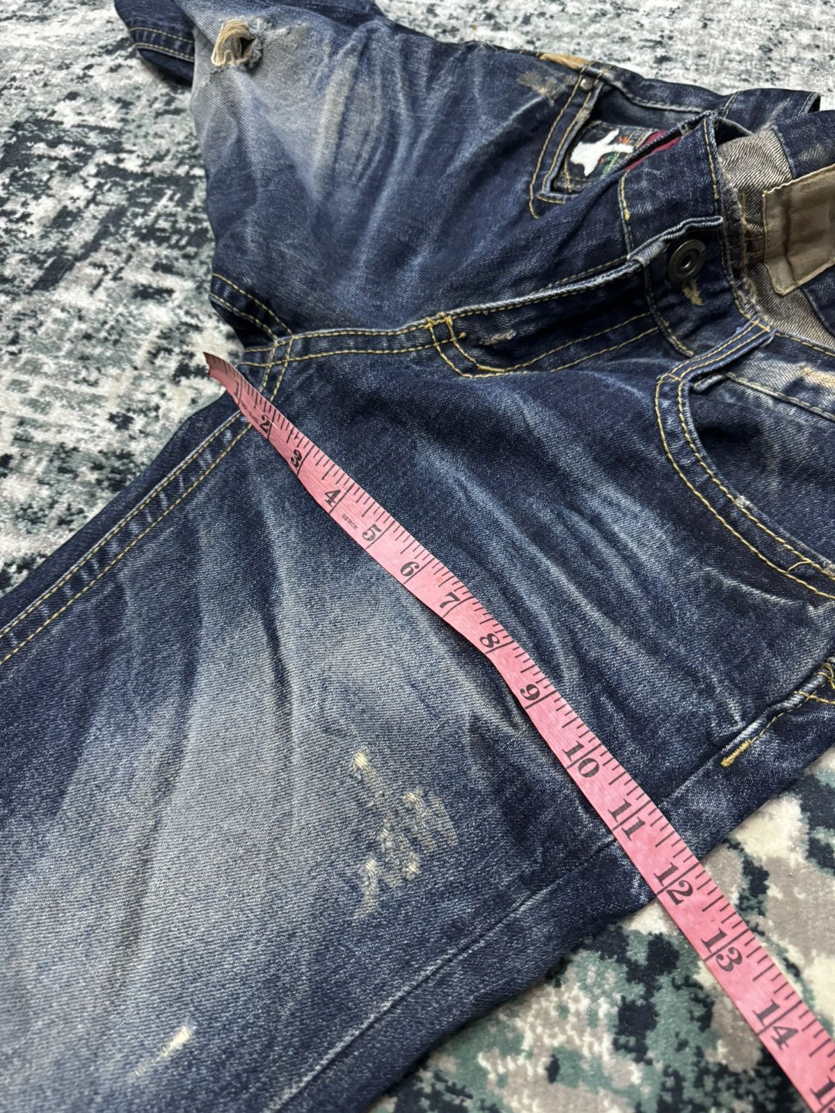 Designer LOLITA JEANS X YOSHITOMO NARA JEANS Size US 34 / EU 50 - 6 Thumbnail