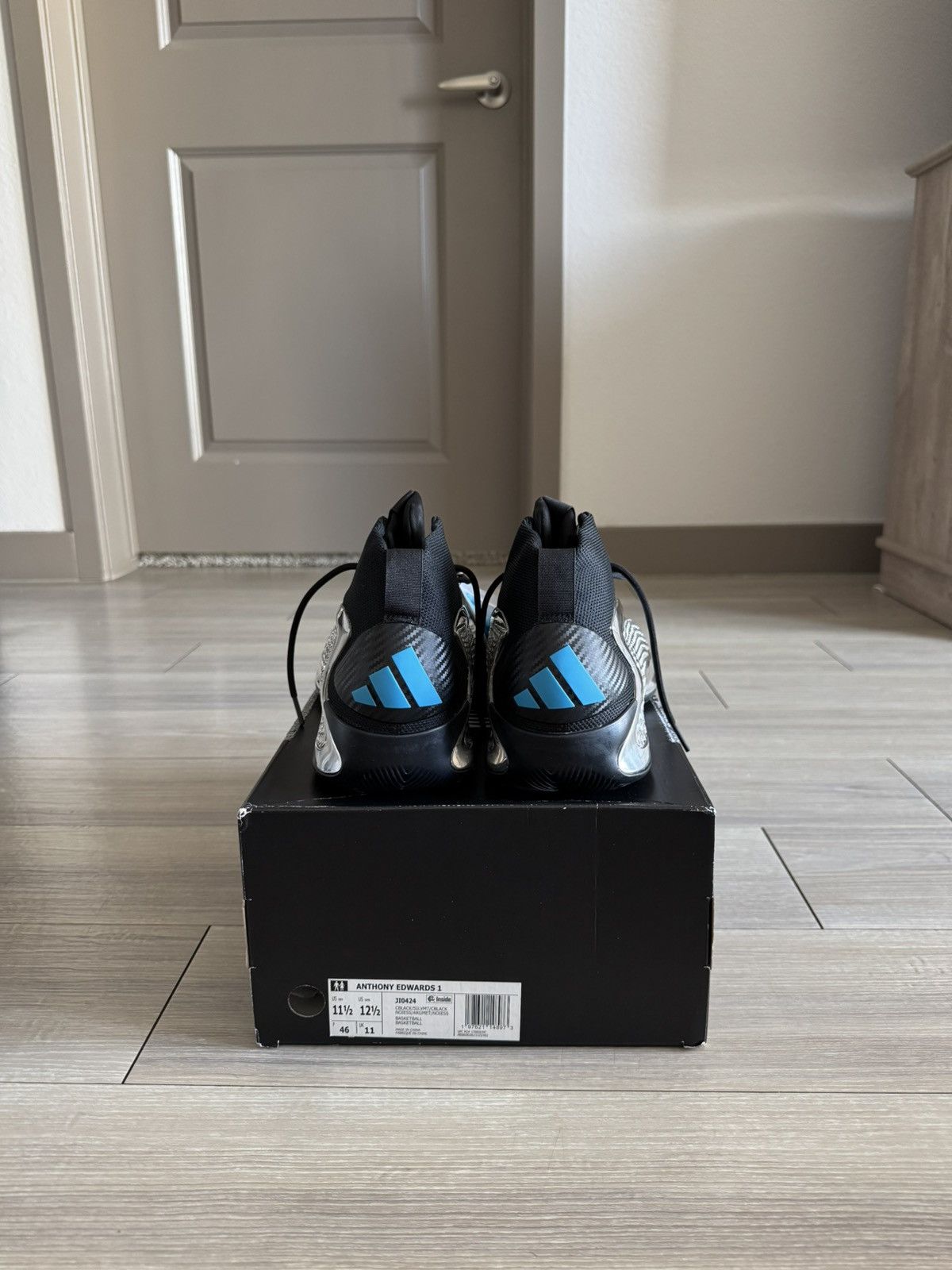 Adidas Anthony Edwards 1 Size US 11.5 / EU 44-45 - 4 Thumbnail