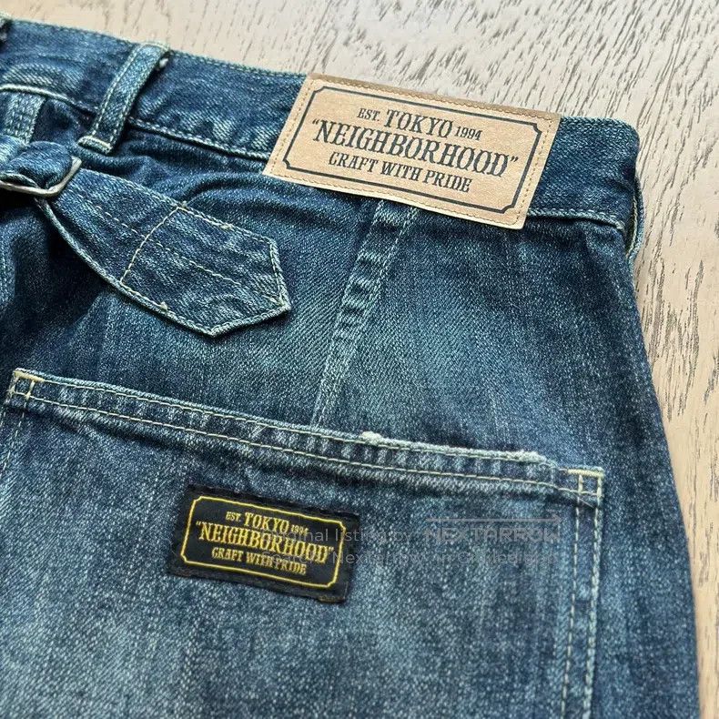 Neighborhood Neighborhood size M Denim jeans washed and aged, M size Size US 27 - 6 Thumbnail
