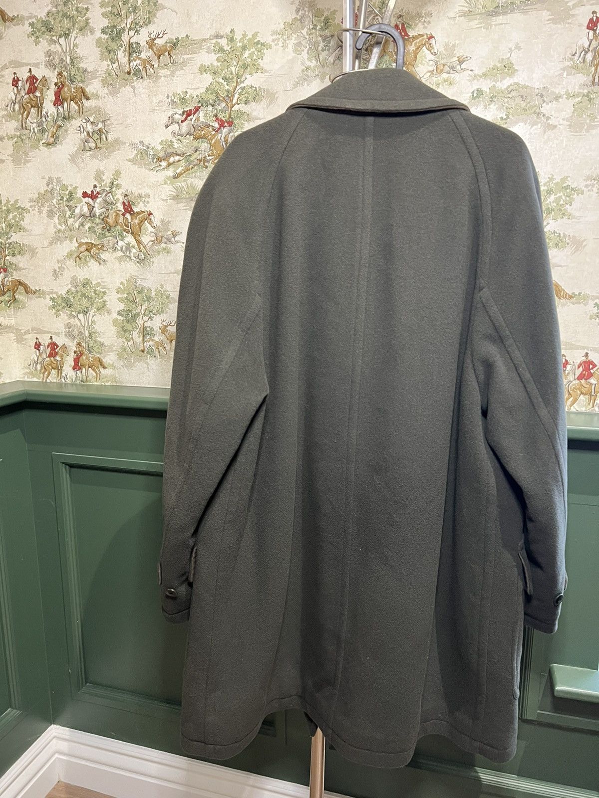 Burberry Vintage Burberrys' Wool Car Coat - Size L (Pre-2000s) Size US L / EU 52-54 / 3 - 7 Thumbnail