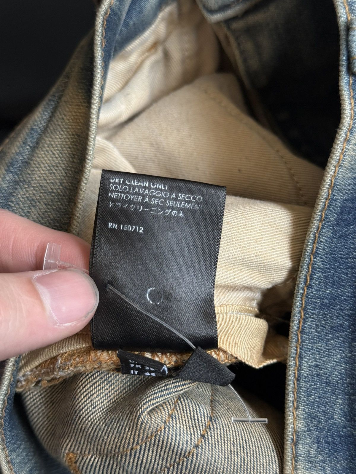 Amiri Amiri Blue Jeans Blue Bandanna Patch Size 30 Flawless 🧼 Size US 30 / EU 46 - 13 Thumbnail