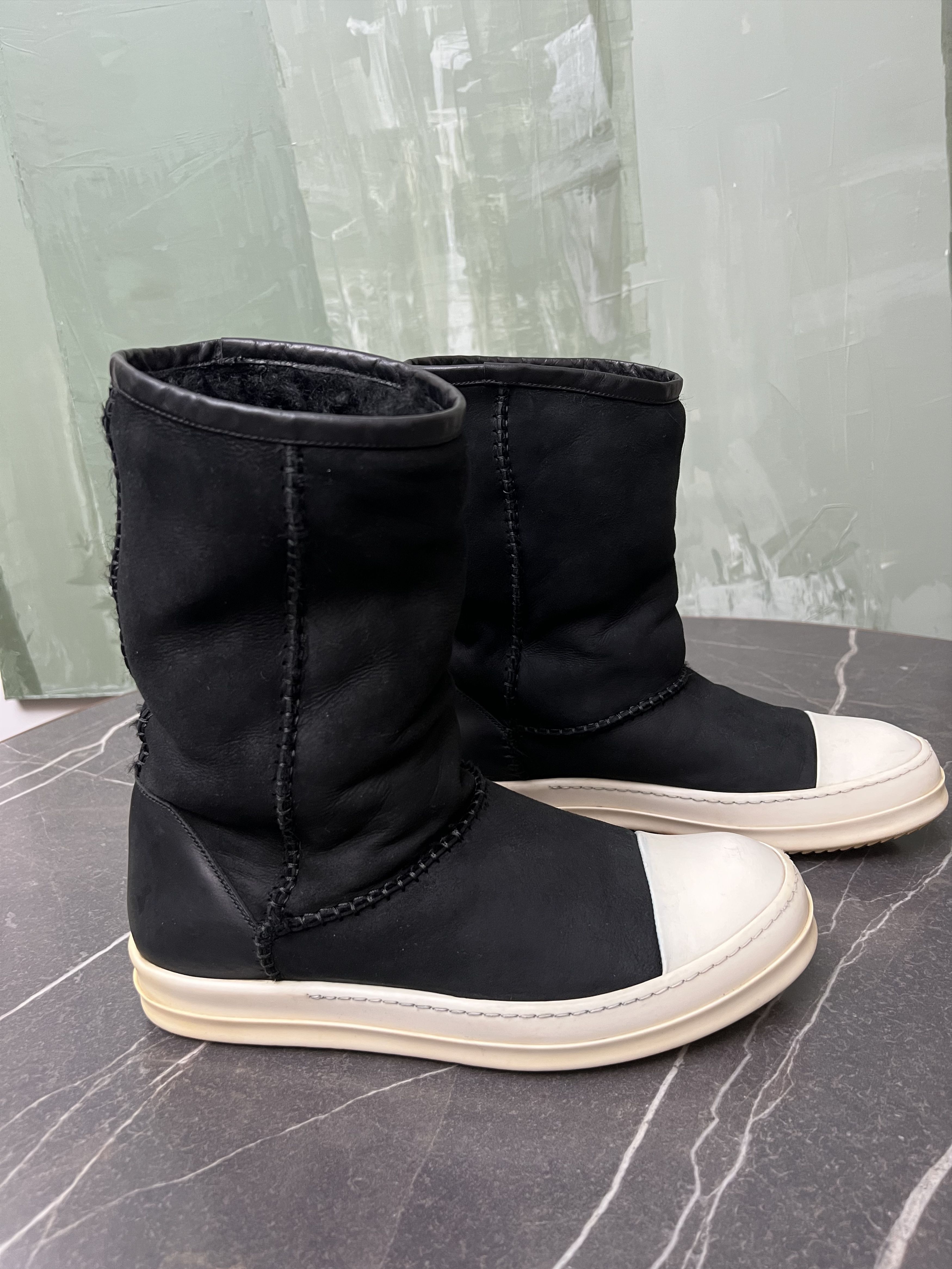 Rick Owens Rick Owens FW16 Shearling Creeper Boot Size US 9 / EU 42 - 3 Thumbnail