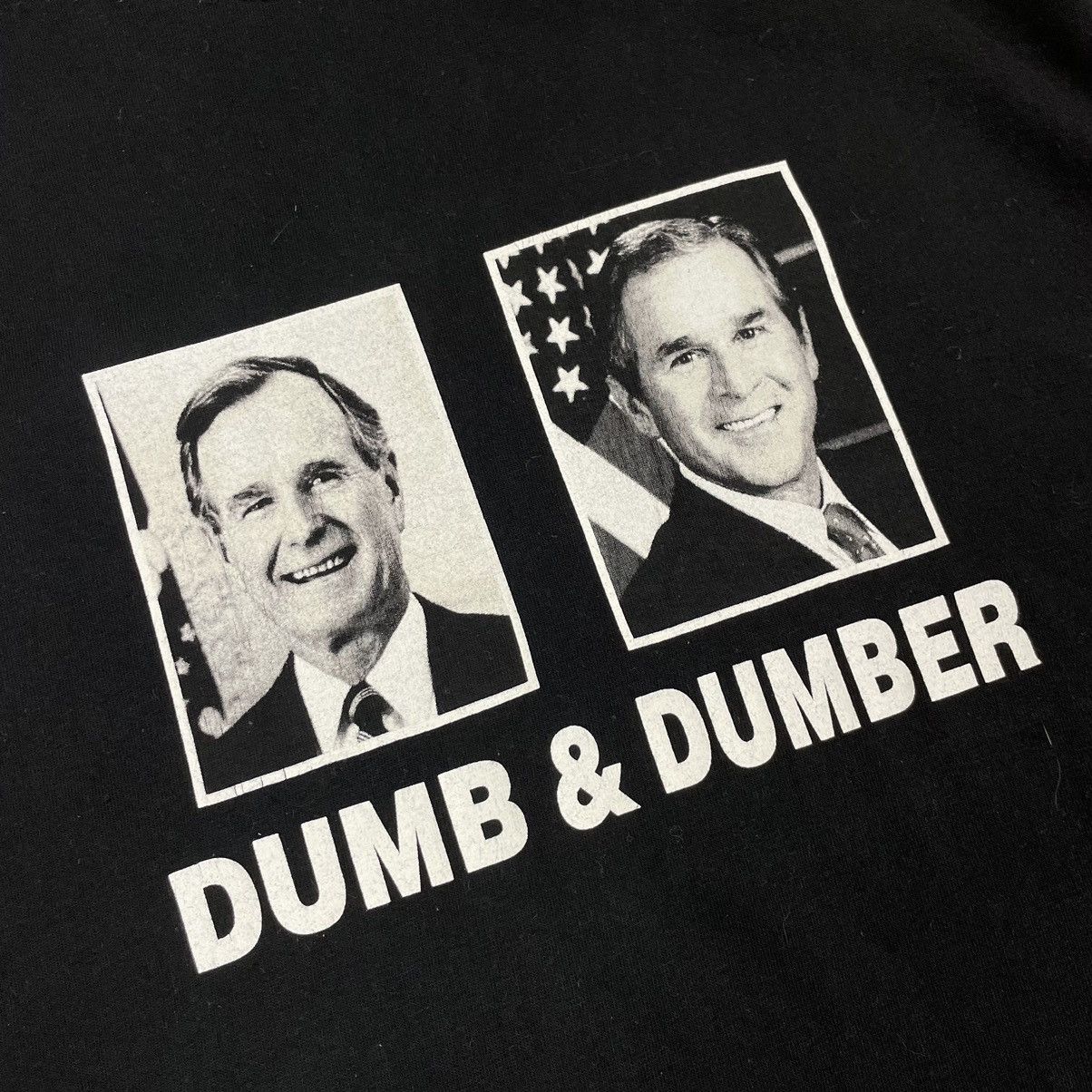 President's Vintage Humor Bush Dum & Dumber Tennessee River T Shirt Size US M / EU 48-50 / 2 - 4 Thumbnail