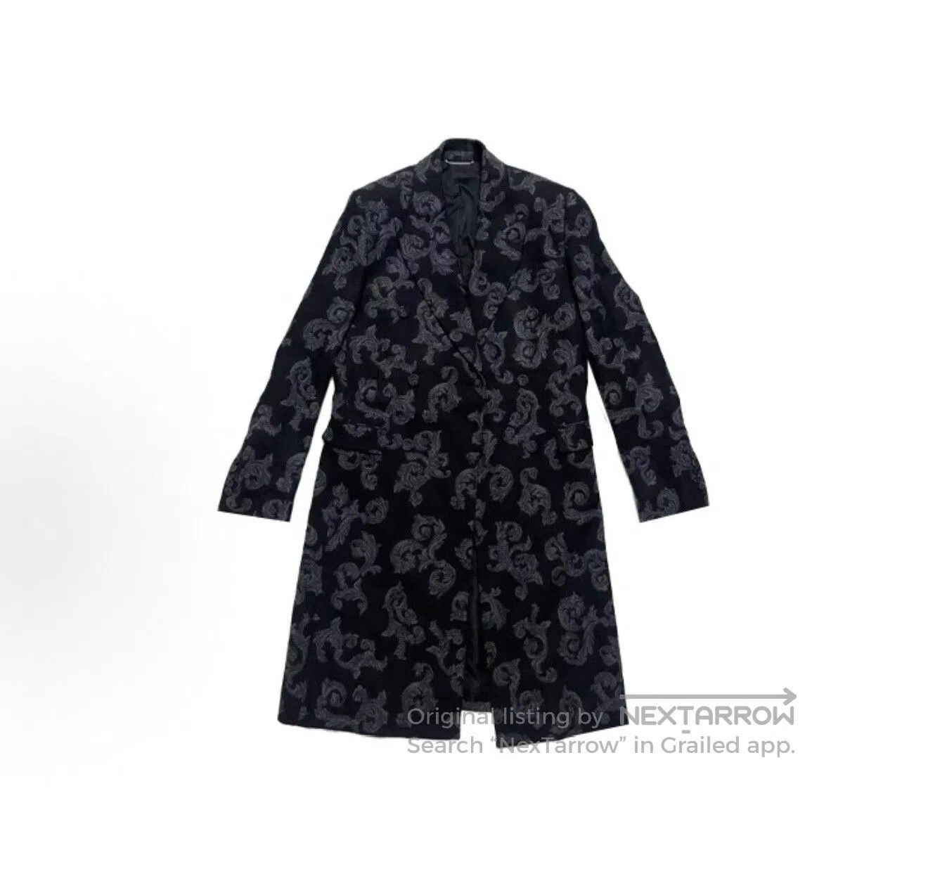Dior Dior Wool coat with fully printed patterns| Size US S / EU 44-46 / 1 - 1 Thumbnail