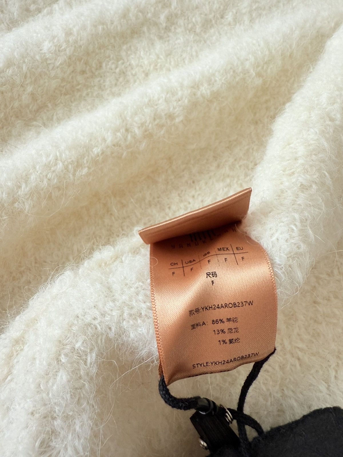 Other YANGKEHAN Alpaca Soft Knit Cardigan creamy chinesy brand Size S / US 4 / IT 40 - 10 Thumbnail