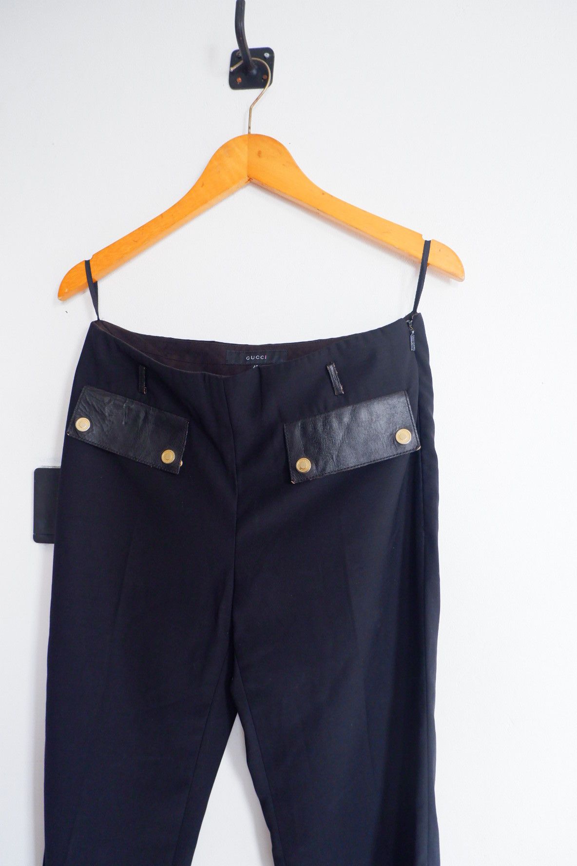 Gucci Vintage Gucci Tom Ford Era Wool Pants Size 30" / US 8 / IT 44 - 4 Thumbnail