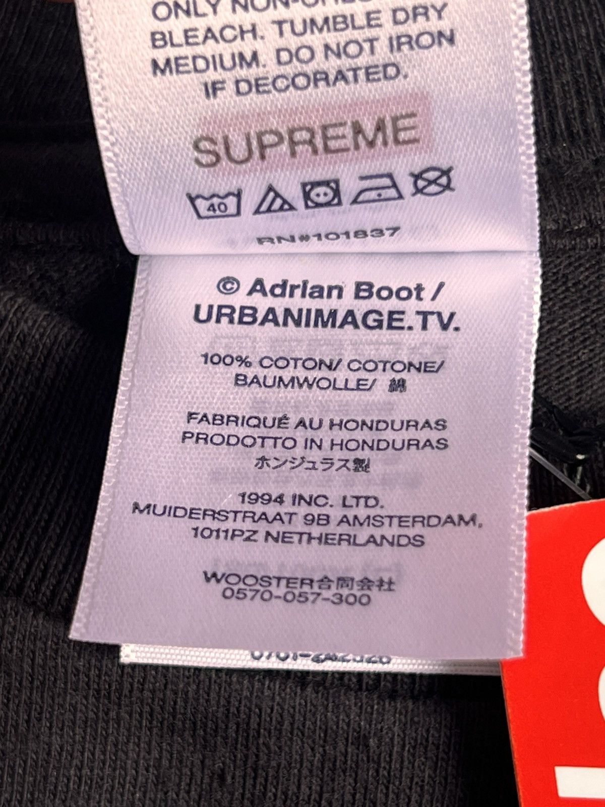 Martine Rose × Supreme L Supreme x Martine Rose Lee Scratch Perry tee Tshirt black Size US L / EU 52-54 / 3 - 21 Thumbnail