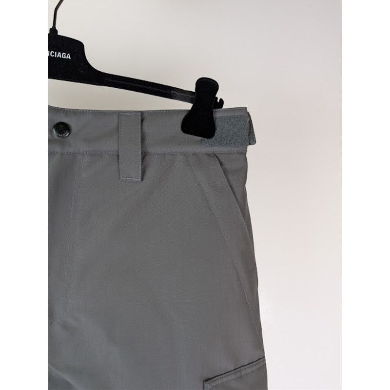 Balenciaga o1rshd1 Technical Ripstop Pants in Dark Grey Size US 32 / EU 48 - 5 Thumbnail