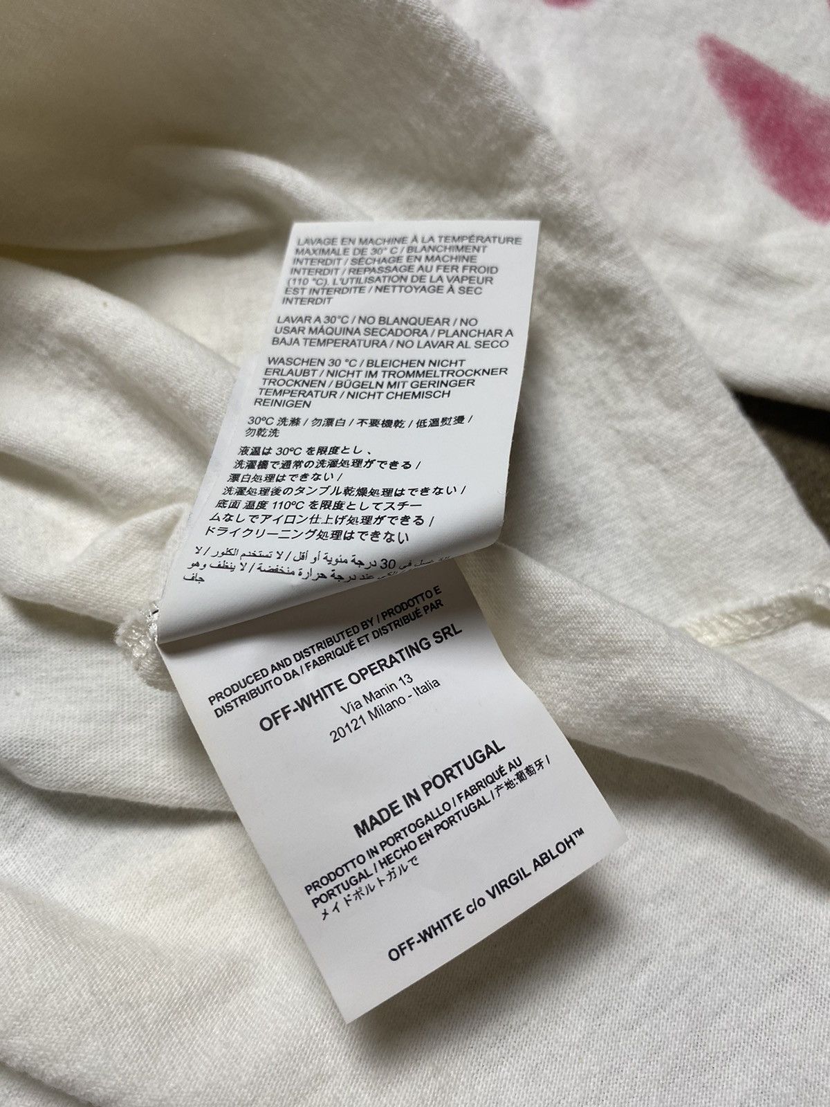 Off-White OFF WHITE Impressionism Long Sleeve Tee Shirt Size US L / EU 52-54 / 3 - 9 Thumbnail