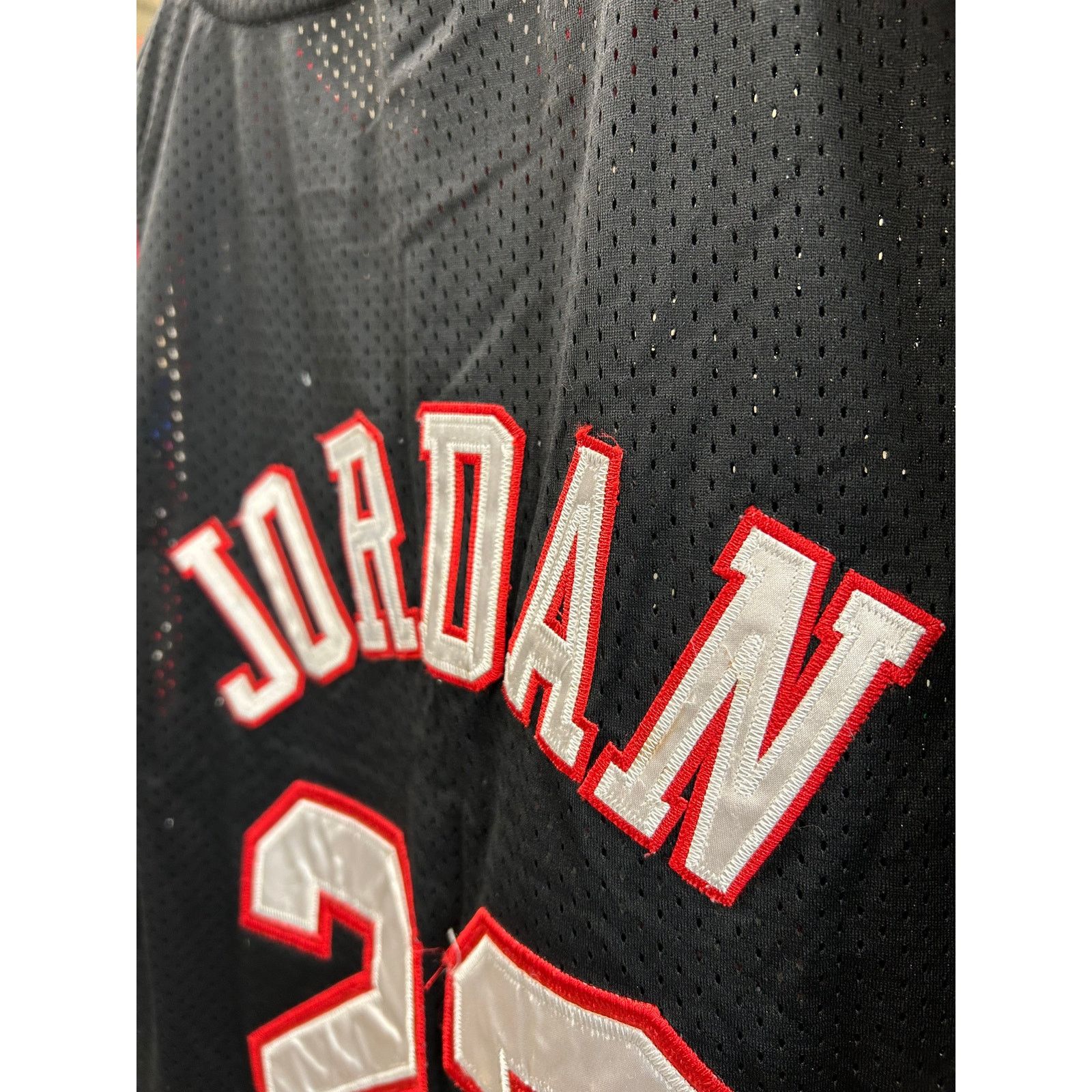 Jordan Brand × Nike Michael Jordan Chicago Bulls black basketball jersey 2XL Size US XXL / EU 58 / 5 - 2 Thumbnail