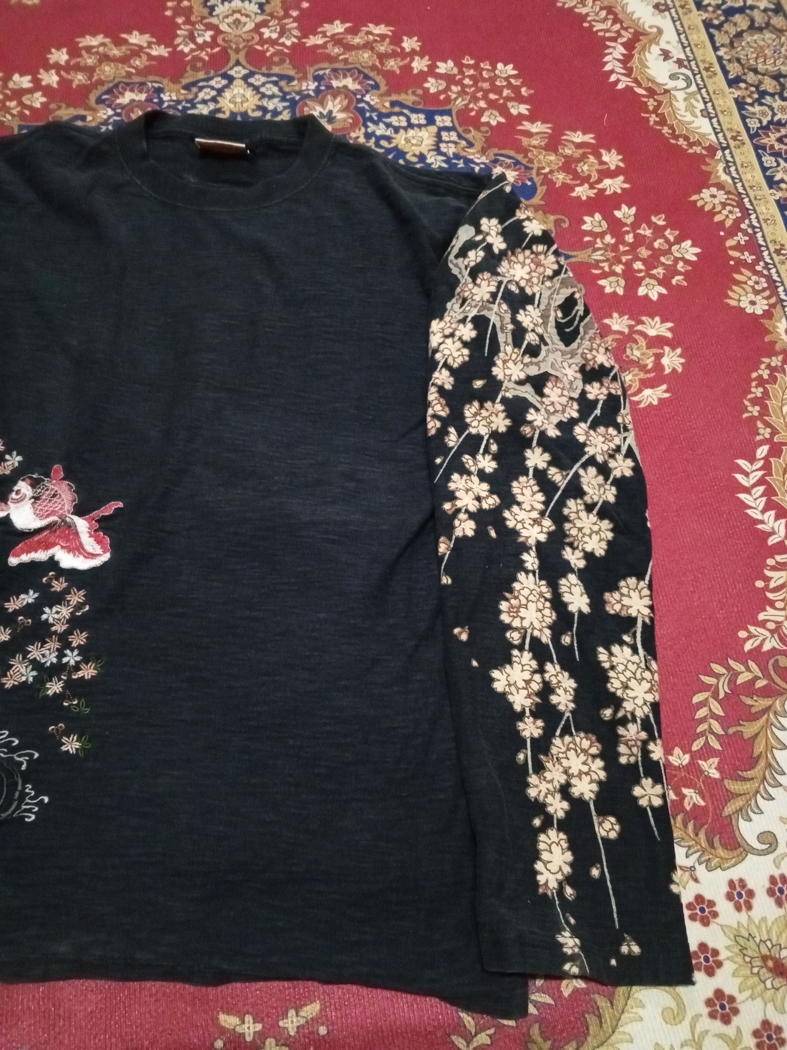 Japanese Brand JAPAN FISH LONG SLEEVE Size US M / EU 48-50 / 2 - 3 Thumbnail