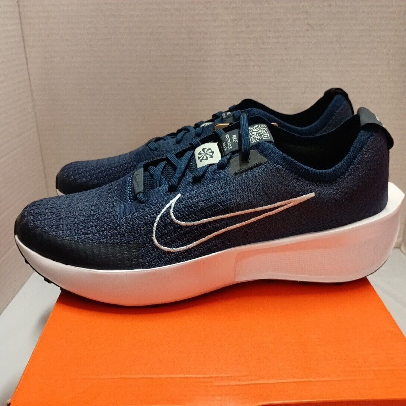 Nike Nike INTERACT RUN Men's Size 10.5 Navy FD2291-402 Sneaker Size US 10.5 / EU 43-44 - 4 Thumbnail