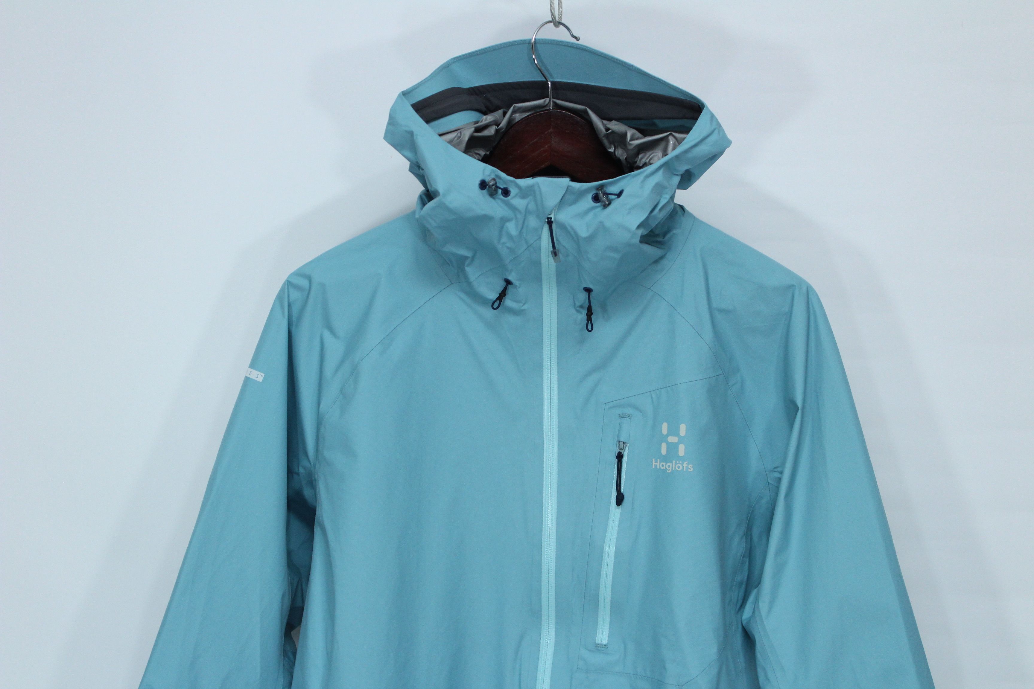 Haglofs Haglöfs L.I.M GORE-TEX Paclite Shell Jacket Light Blue Size XL / US 12-14 / IT 48-50 - 2 Thumbnail
