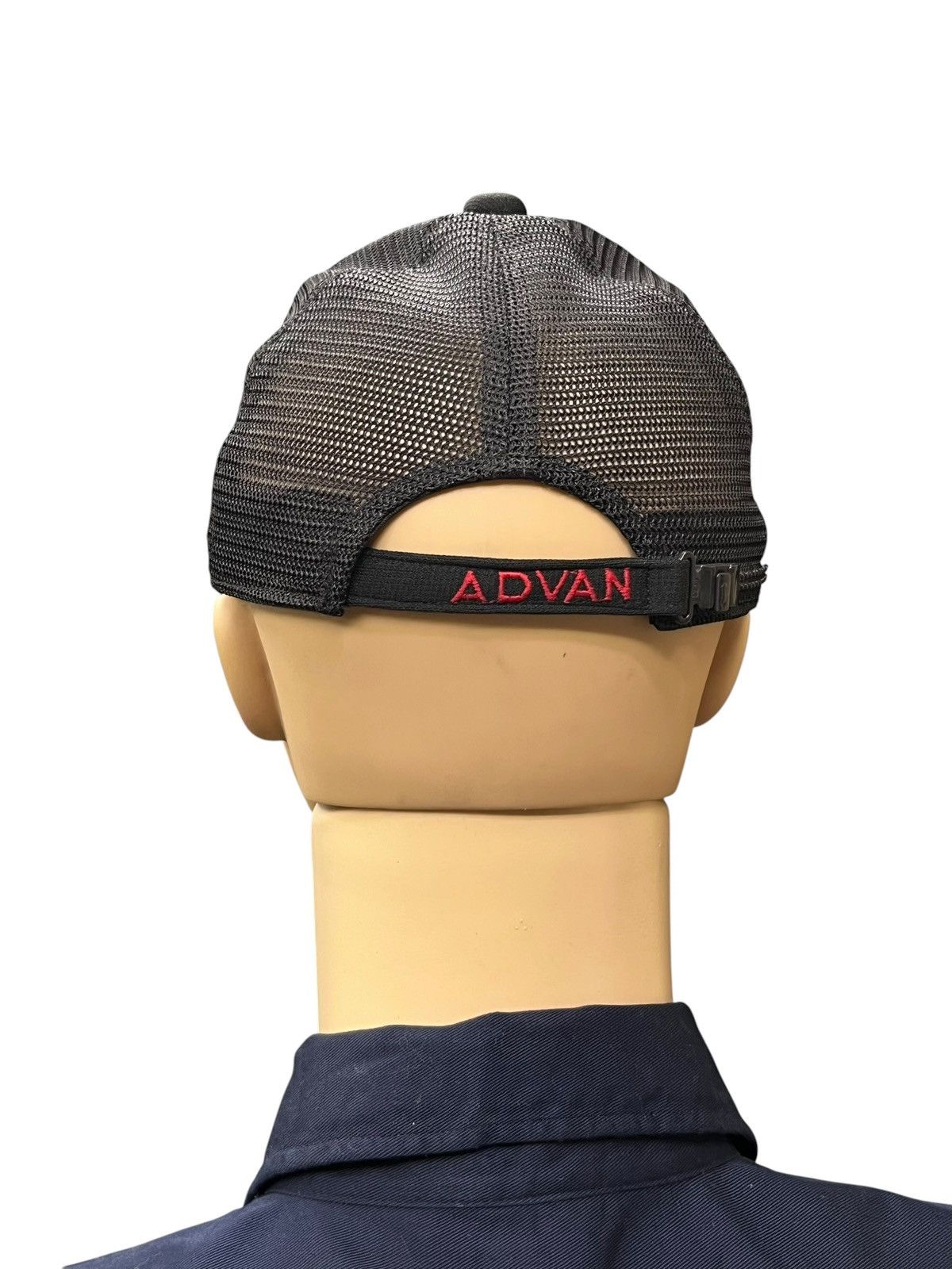 Racer Worldwide 🏁Vintage 90s Advan Yokohama YKK Snapback Mesh Trucker Cap Size ONE SIZE - 3 Thumbnail