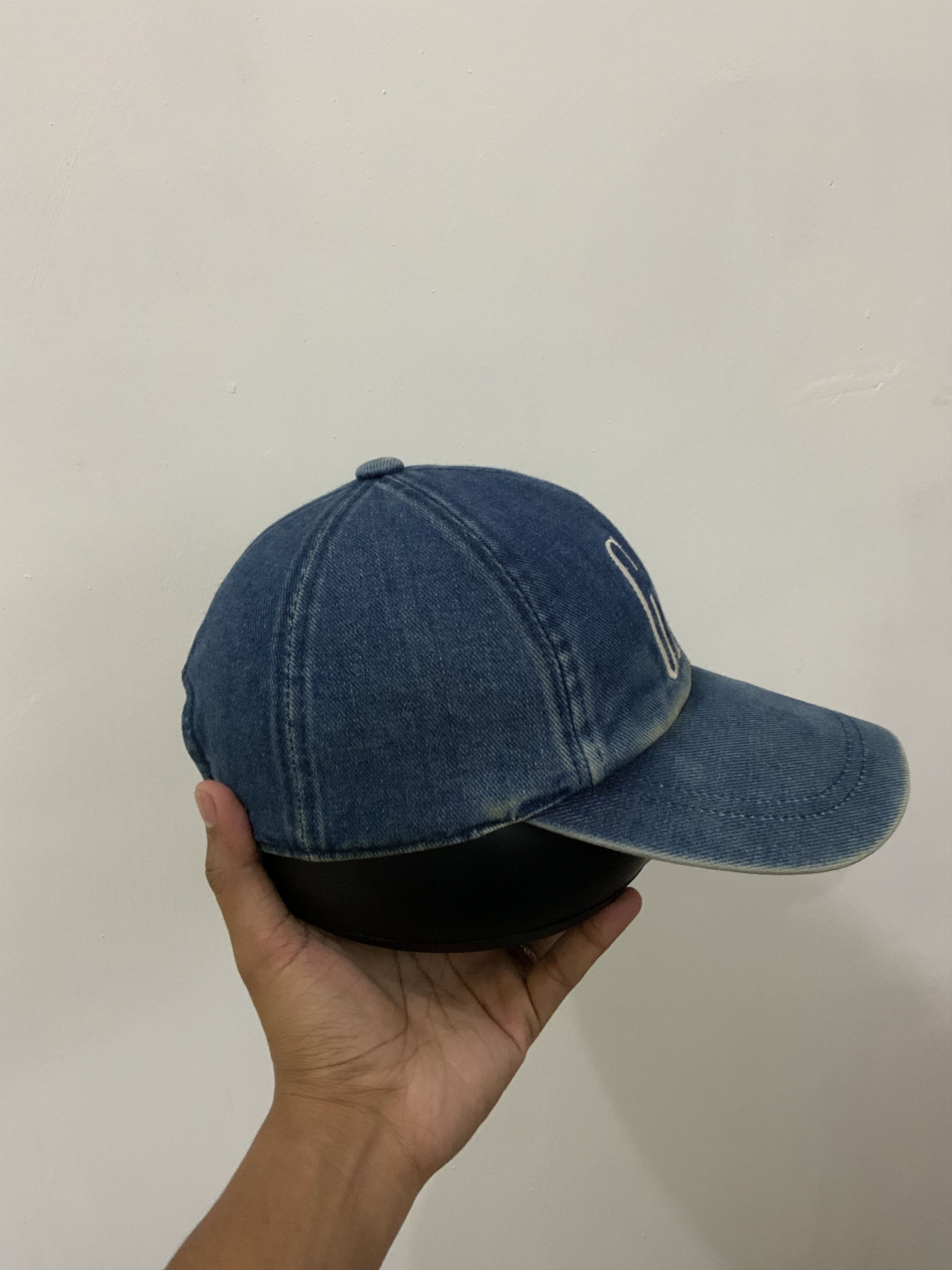 Japanese Brand Gap Denime Fade Indigo Hat Size ONE SIZE - 4 Thumbnail