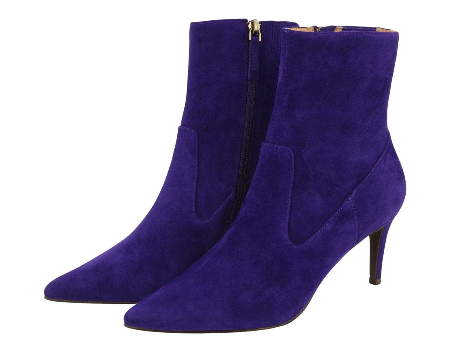 Other BIBI LOU AUREA EU37 Blue Suede Leather Pointed Toe 87548 Size US 6 / IT 36 - 4 Thumbnail