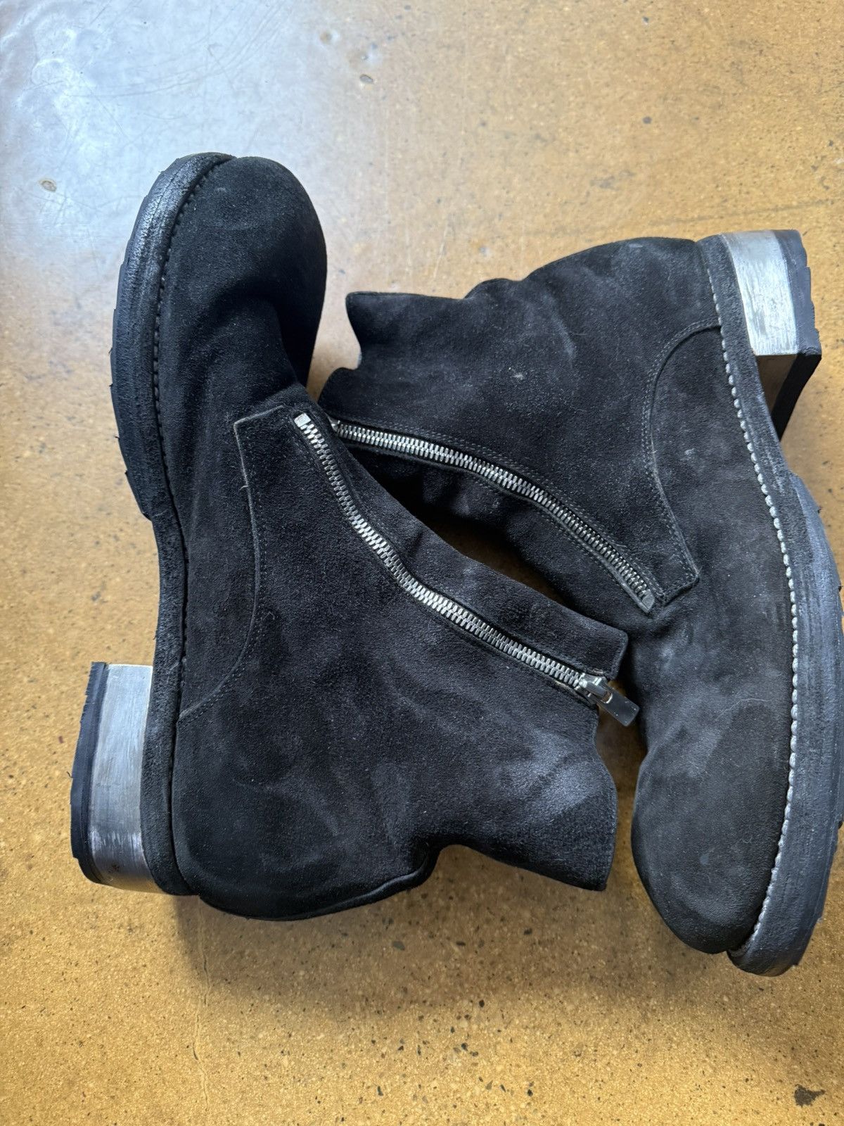 Guidi Guidi Suede 2 Double Zip Boots GR07FZ Size US 10 / EU 43 - 3 Thumbnail