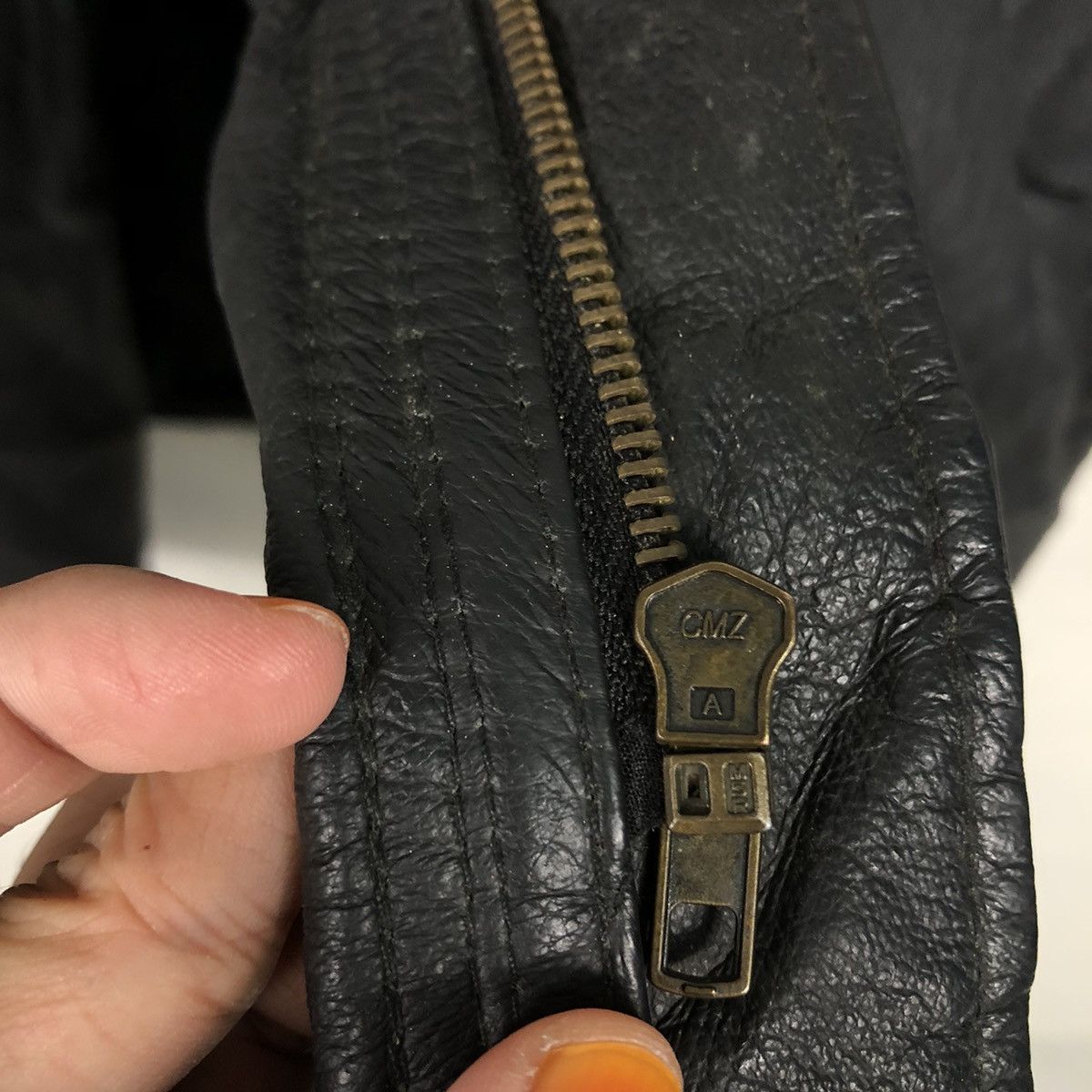 Japanese Brand 📌Rich Black Vintage Leather Jacket Vivreclub Issey Miyake Size US L / EU 52-54 / 3 - 19 Thumbnail