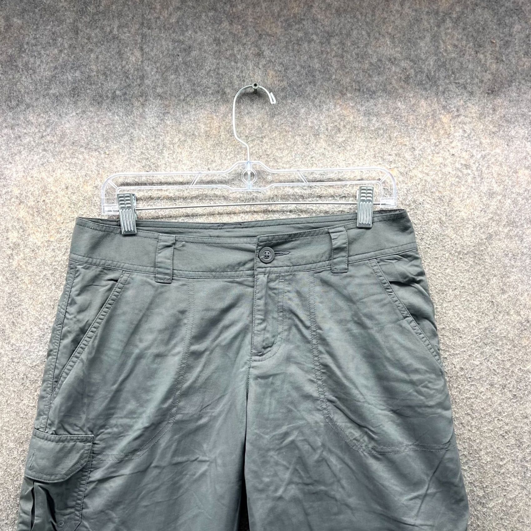 Vintage Columbia Sportswear Shorts Womens 6 Gray Cargo Omni-Shade Hiking Outdoor VTG Size 28" / US 6 / IT 42 - 7 Thumbnail